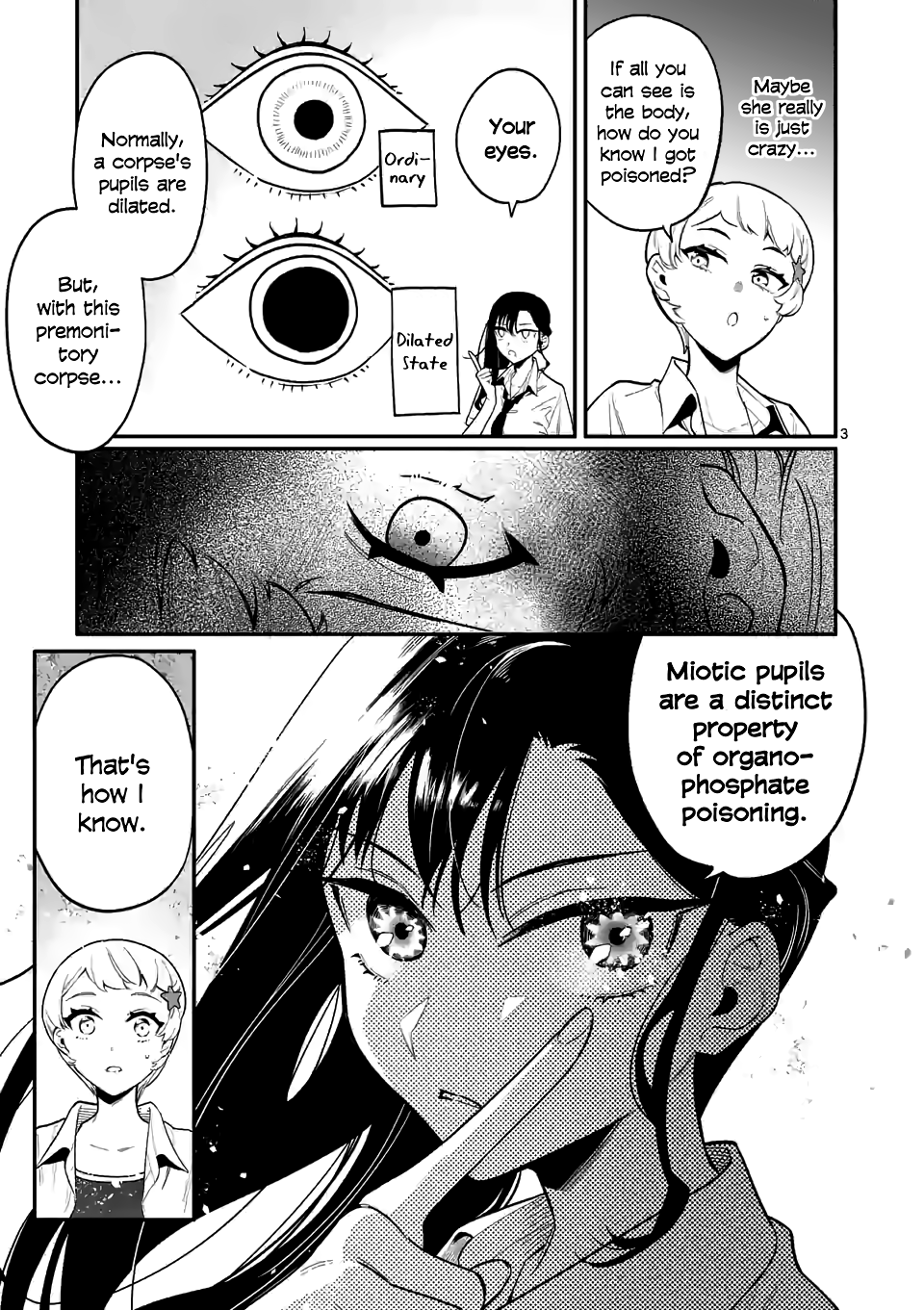 Liar Satsuki Can See Death Chapter 33: Two-Faced - Picture 3