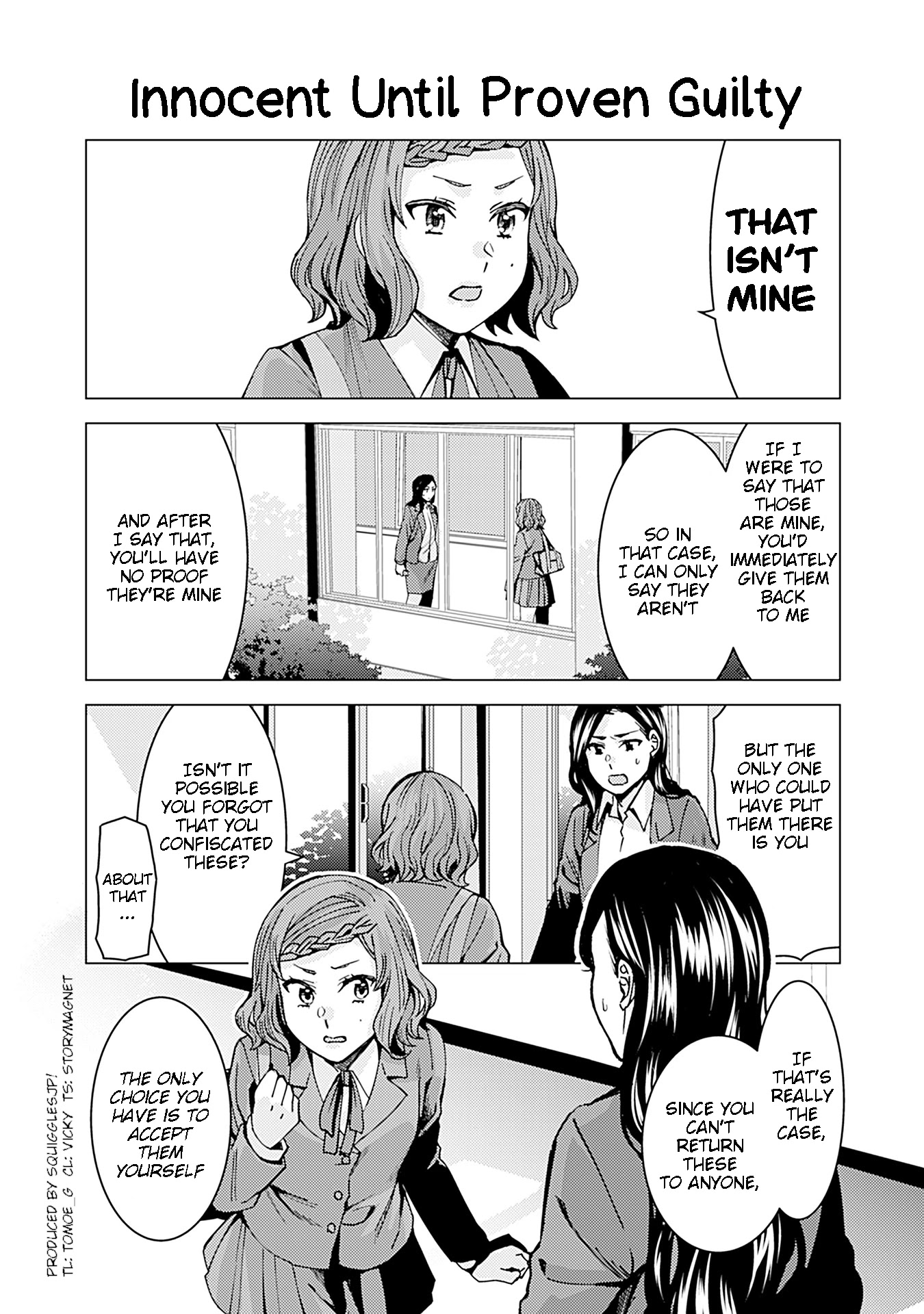 Kusanagi-Sensei Is Being Tested Chapter 219: Innocent Until Proven Guilty - Picture 1