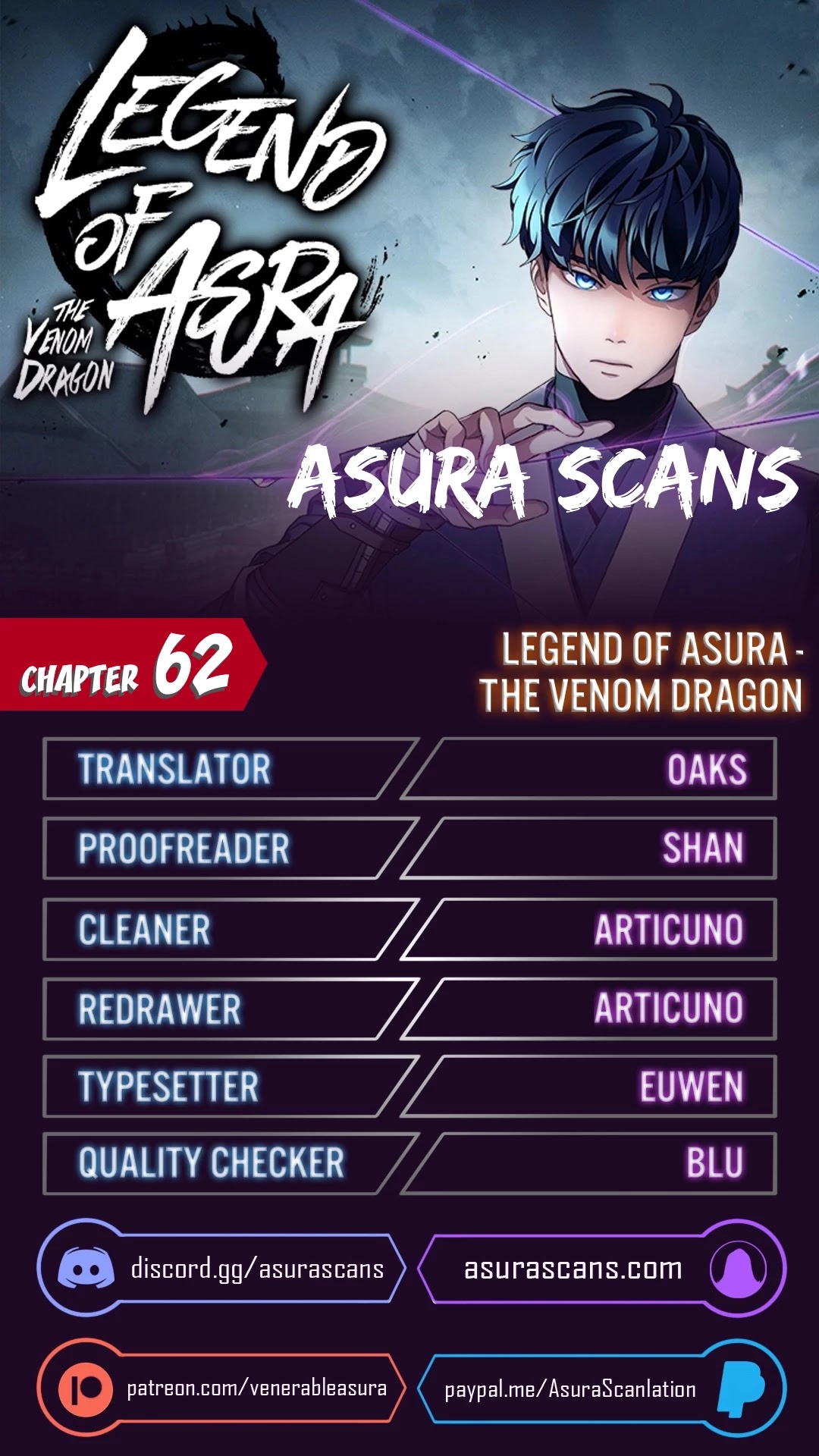 Poison Dragon: The Legend Of An Asura Chapter 62 - Picture 1
