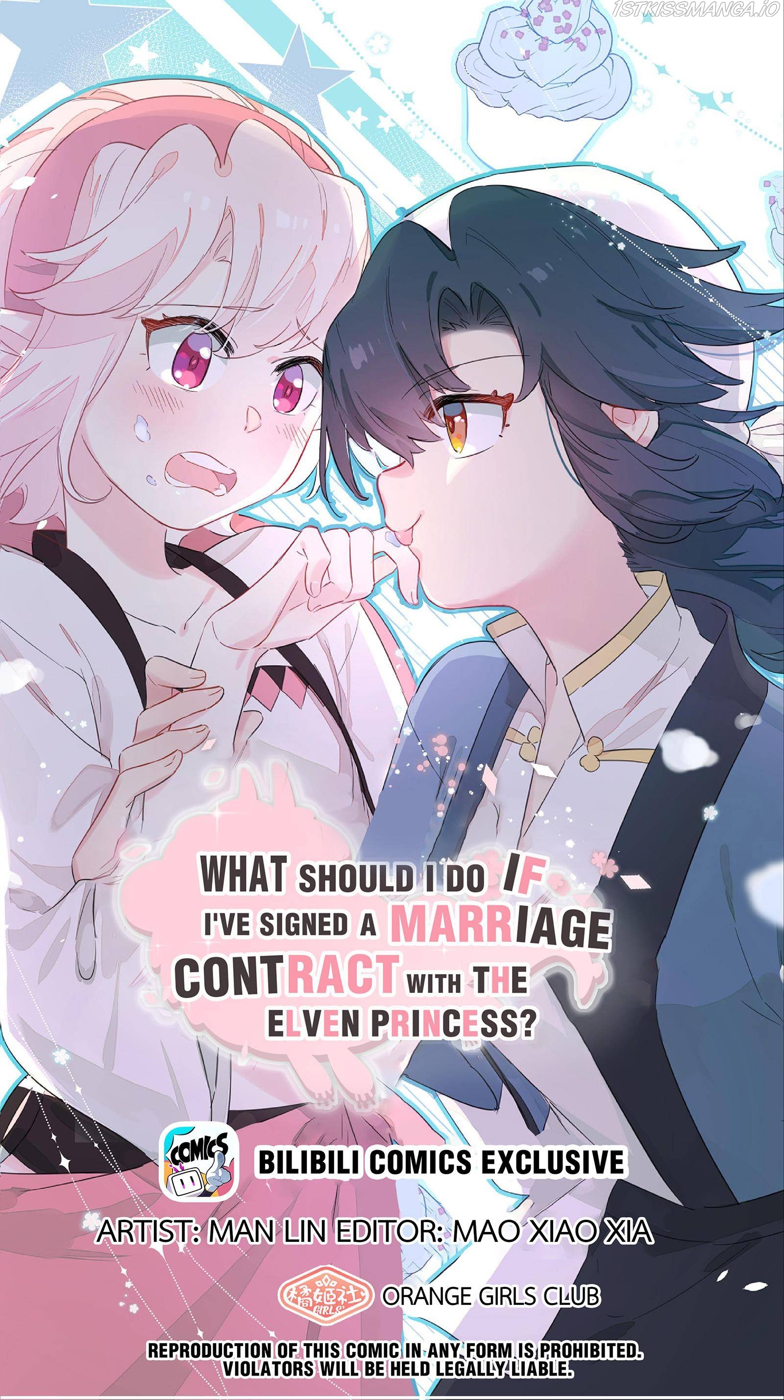 What Should I Do If I’Ve Signed A Marriage Contract With The Elven Princess Chapter 48 - Picture 1
