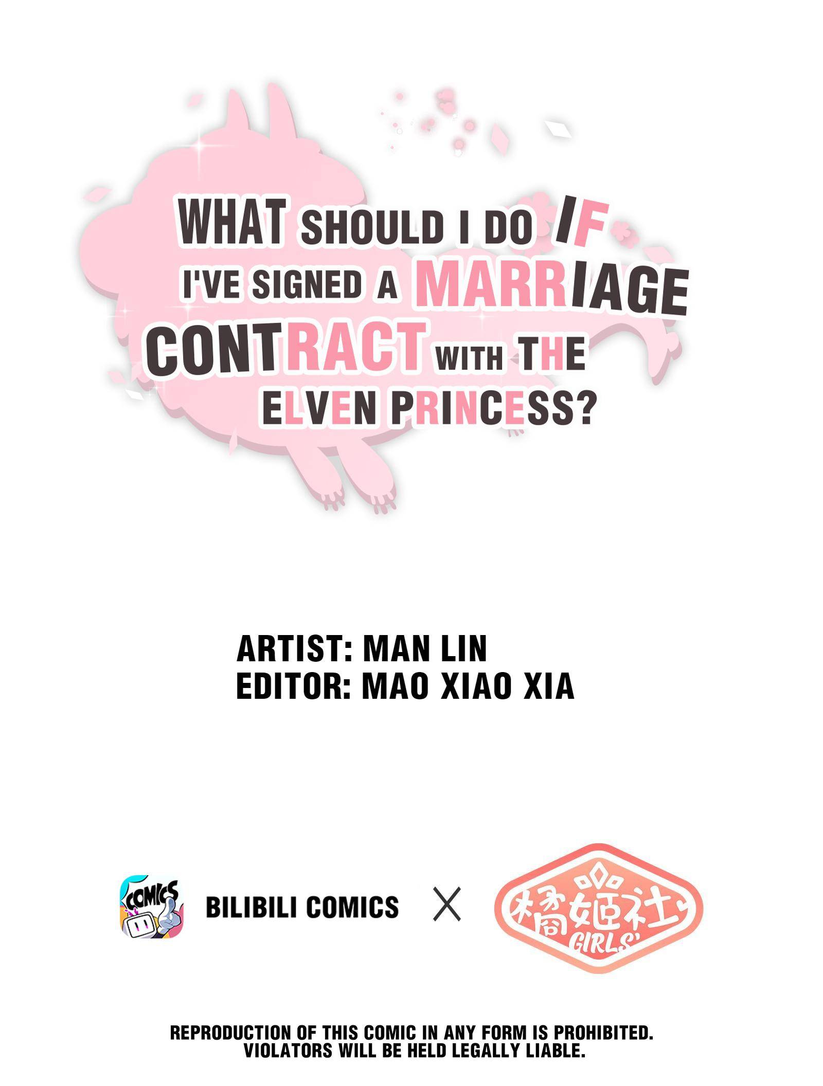 What Should I Do If I’Ve Signed A Marriage Contract With The Elven Princess Chapter 13 - Picture 1