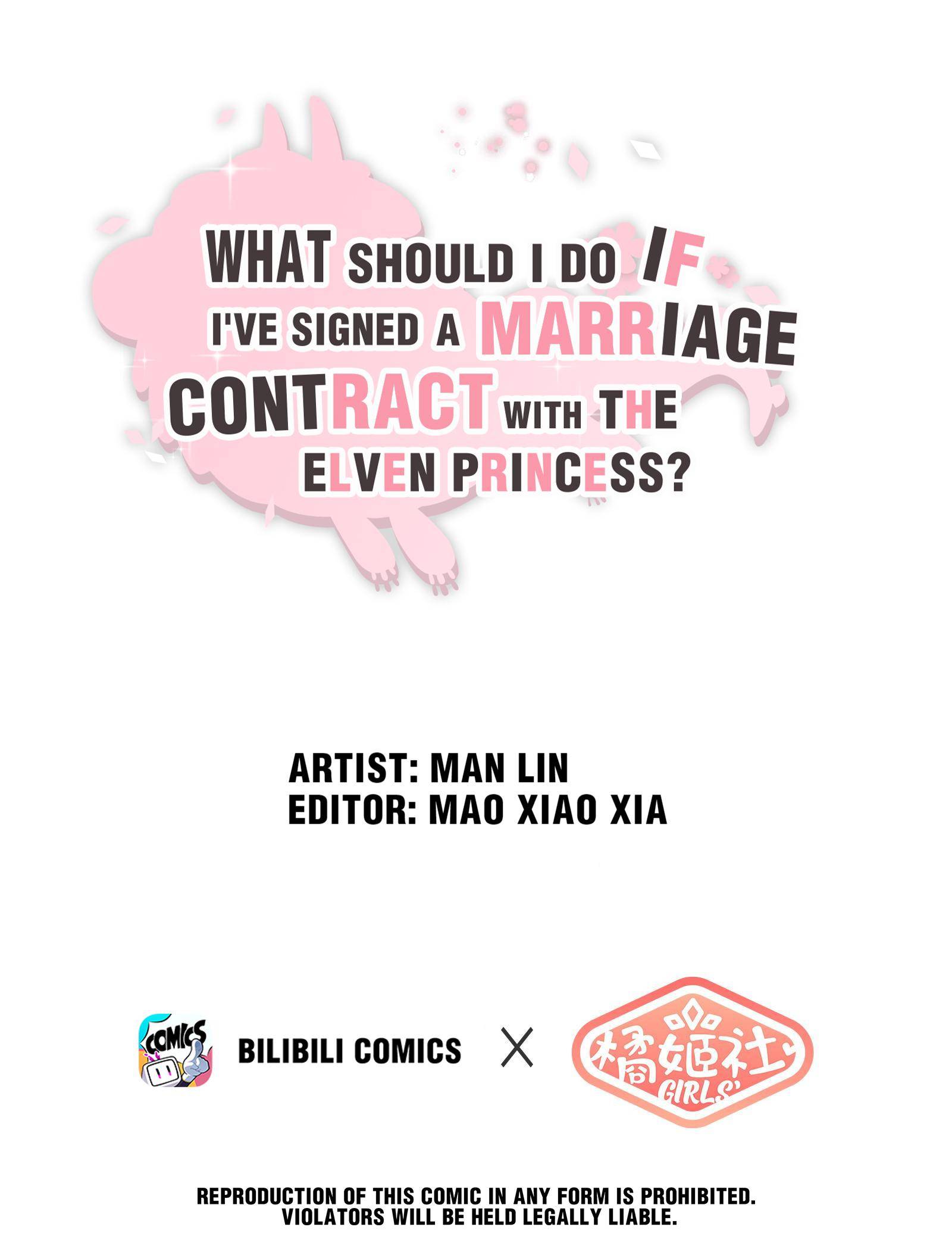 What Should I Do If I’Ve Signed A Marriage Contract With The Elven Princess Chapter 12 - Picture 1