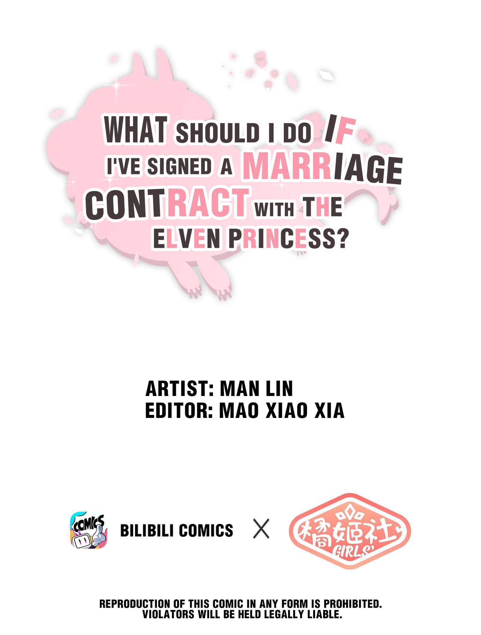 What Should I Do If I’Ve Signed A Marriage Contract With The Elven Princess Chapter 11 - Picture 1