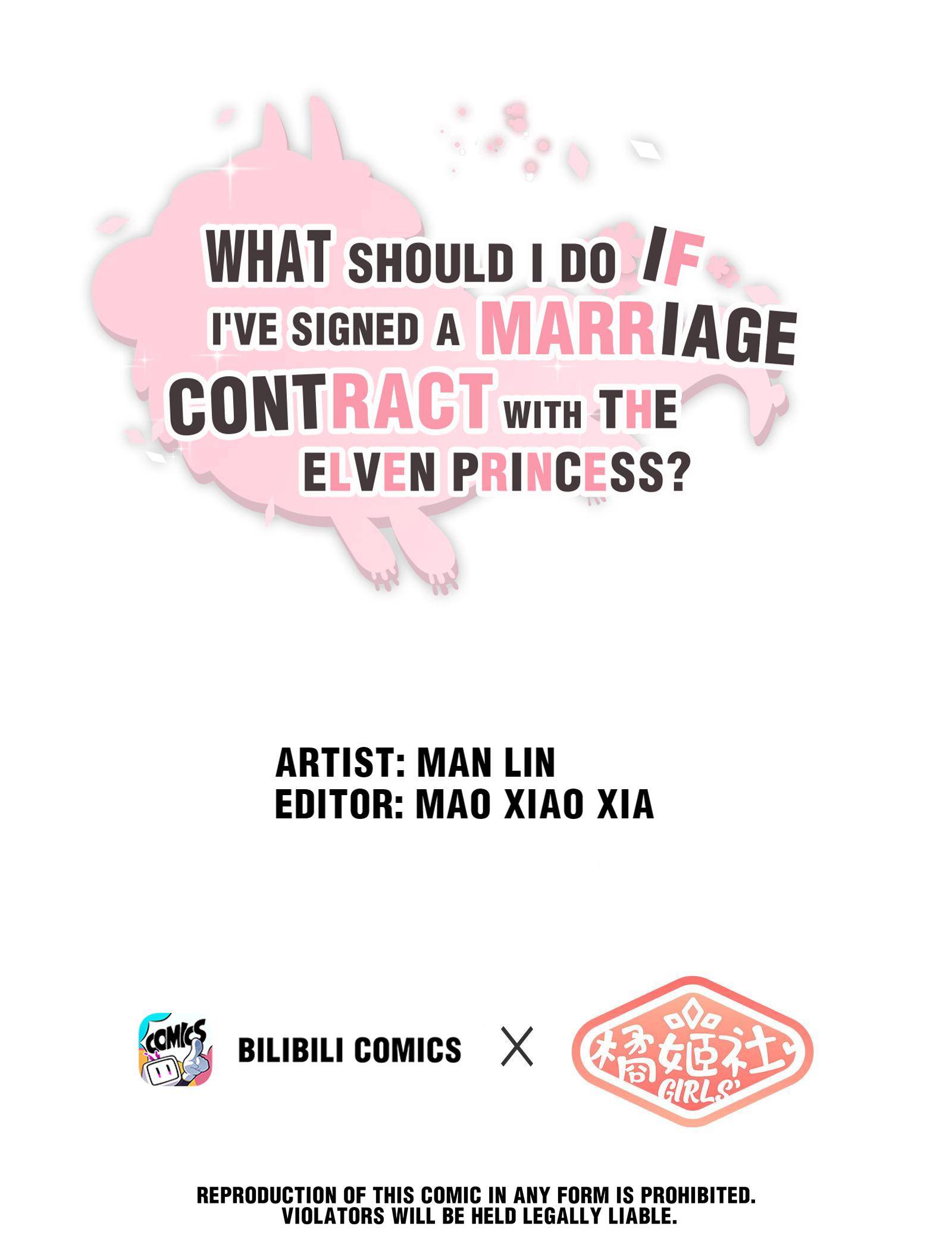 What Should I Do If I’Ve Signed A Marriage Contract With The Elven Princess Chapter 10 - Picture 1