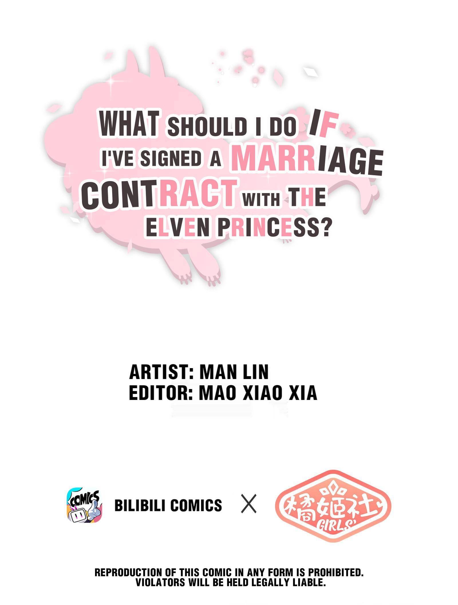 What Should I Do If I’Ve Signed A Marriage Contract With The Elven Princess Chapter 7 - Picture 1