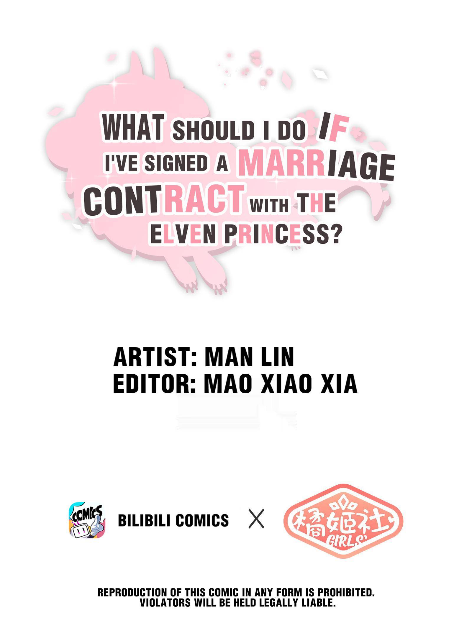 What Should I Do If I’Ve Signed A Marriage Contract With The Elven Princess Chapter 6 - Picture 1
