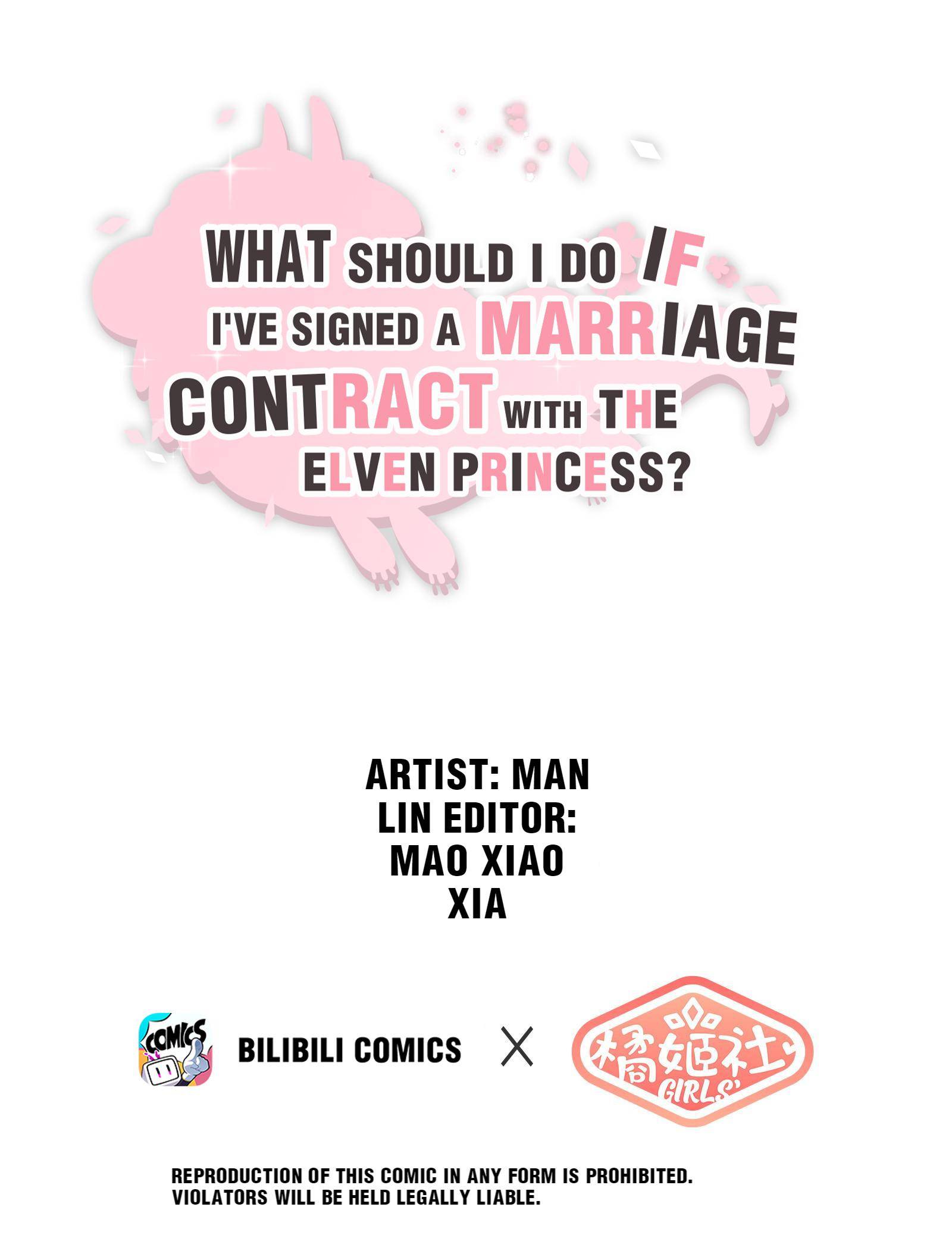 What Should I Do If I’Ve Signed A Marriage Contract With The Elven Princess Chapter 5 - Picture 1