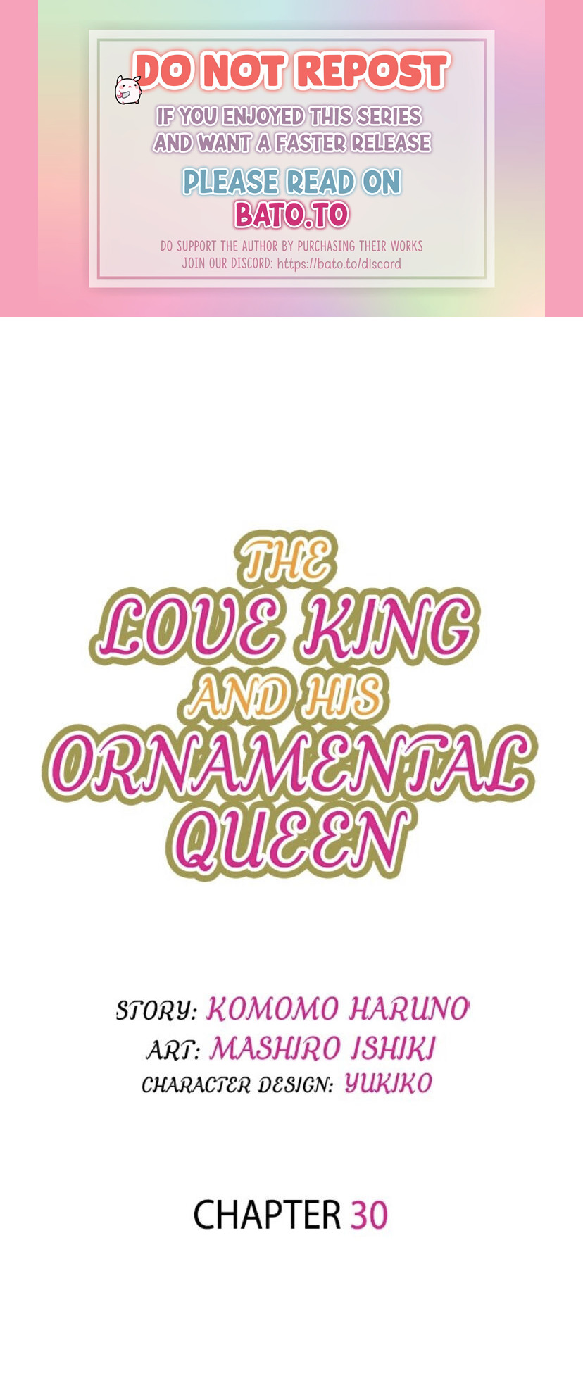 The Love King And His Ornamental Wife Chapter 30 - Picture 1