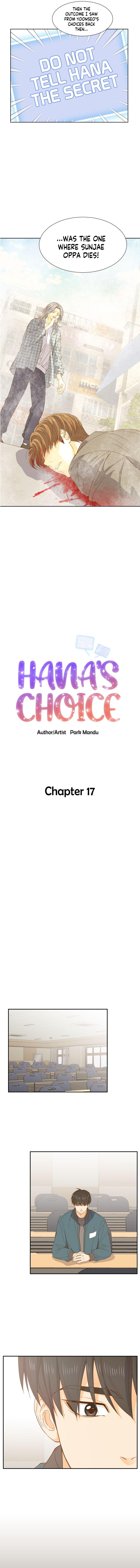 Hana’S Choice Chapter 17 - Picture 3