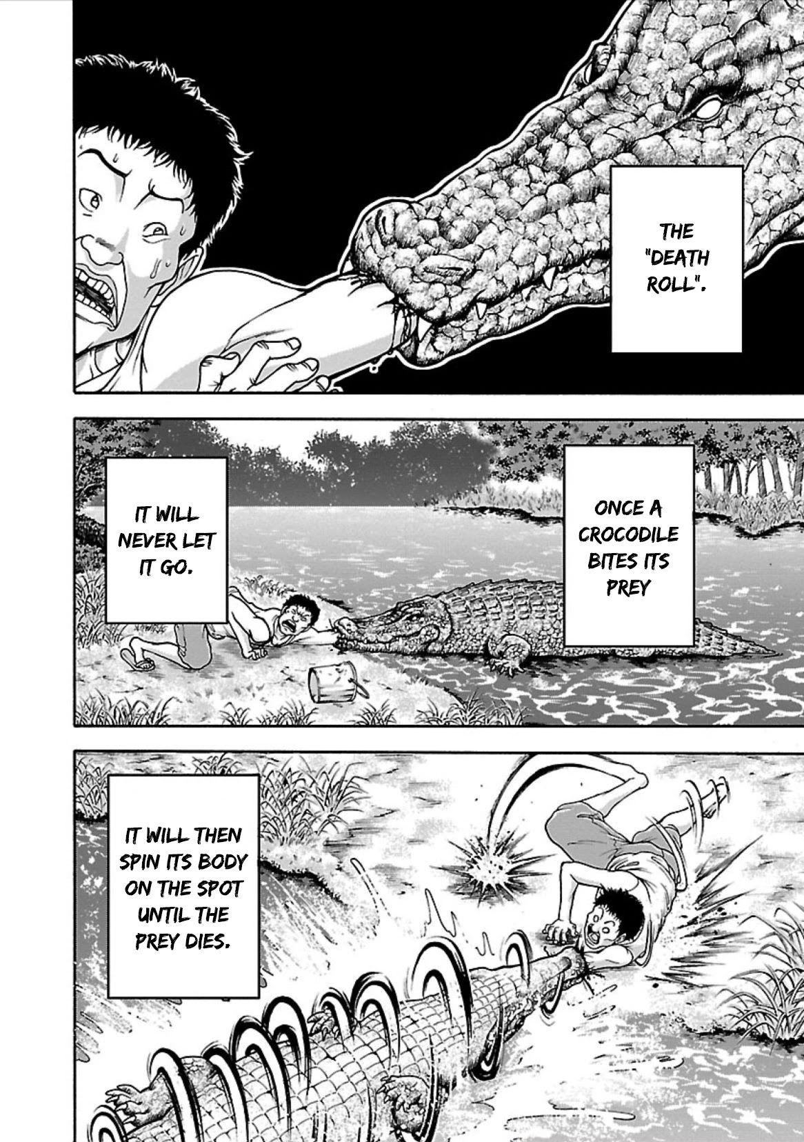 Baki Side Story - Retsu Kaioh Doesn't Mind Even If It's In Another World Chapter 4: Death Roll - Picture 2