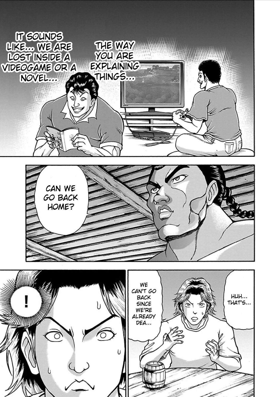 Baki Side Story - Retsu Kaioh Doesn't Mind Even If It's In Another World Chapter 3: Lizardman - Picture 3