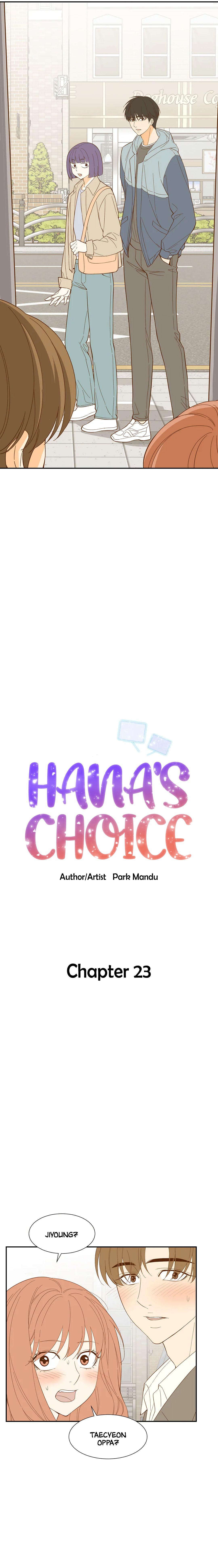 Hana’S Choice Chapter 23 - Picture 3