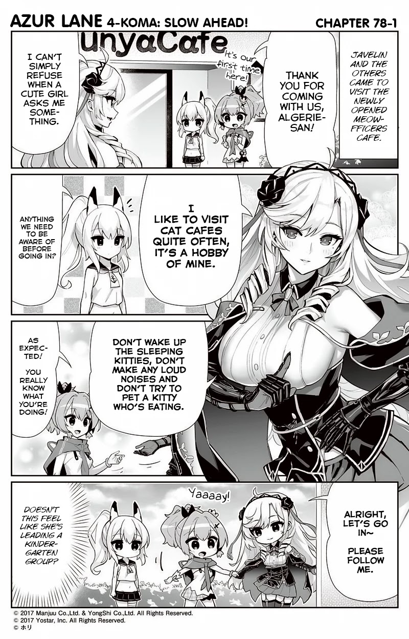 Azur Lane 4-Koma: Slow Ahead Chapter 78 - Picture 1