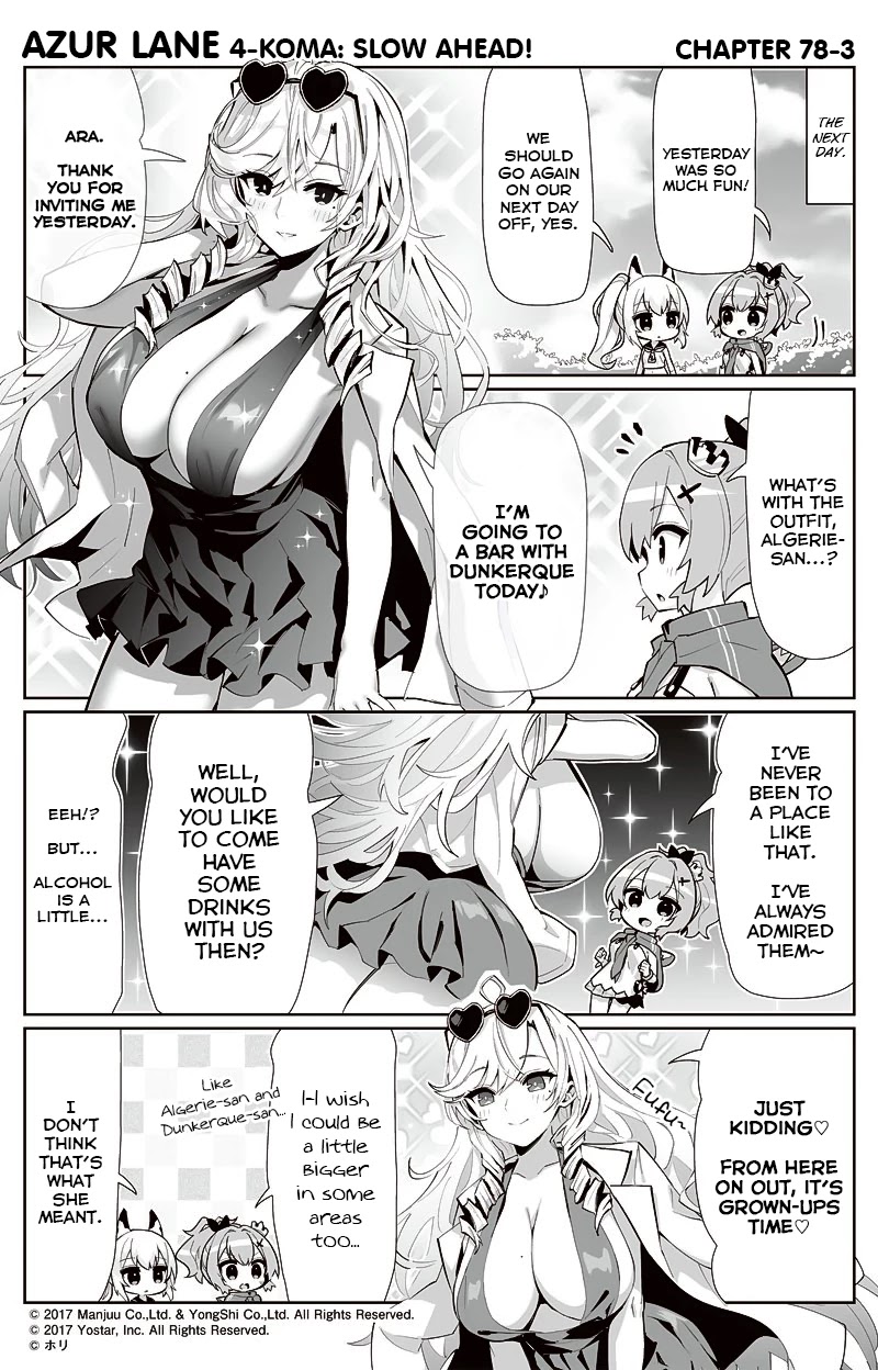 Azur Lane 4-Koma: Slow Ahead Chapter 78 - Picture 3