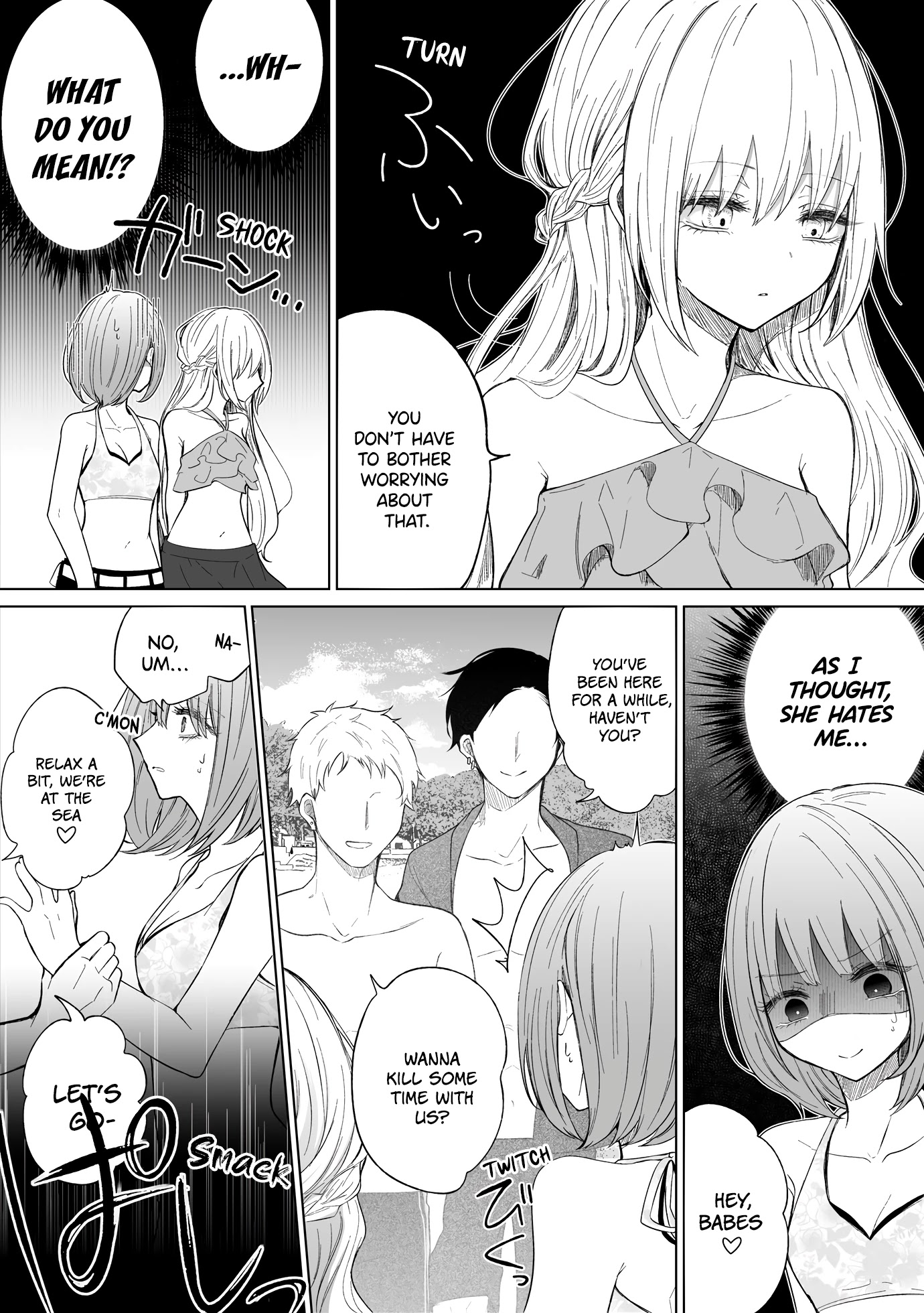 Ichizu De Bitch Na Kouhai Chapter 99: Story Of Being Alone With The Girlfriend Of The Person I Liked - Picture 2