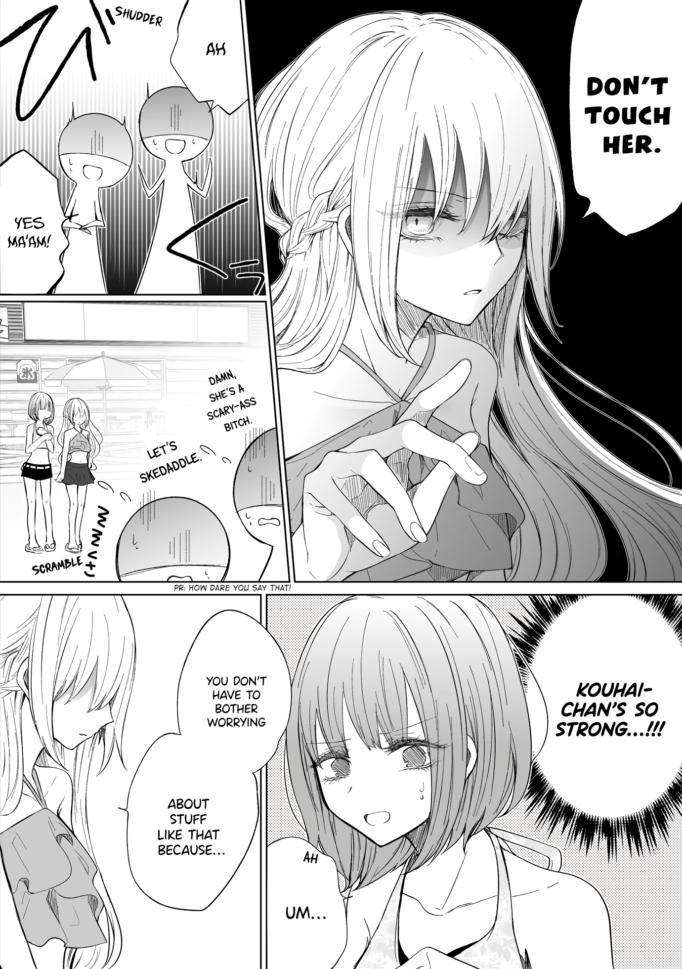Ichizu De Bitch Na Kouhai Chapter 99: Story Of Being Alone With The Girlfriend Of The Person I Liked - Picture 3