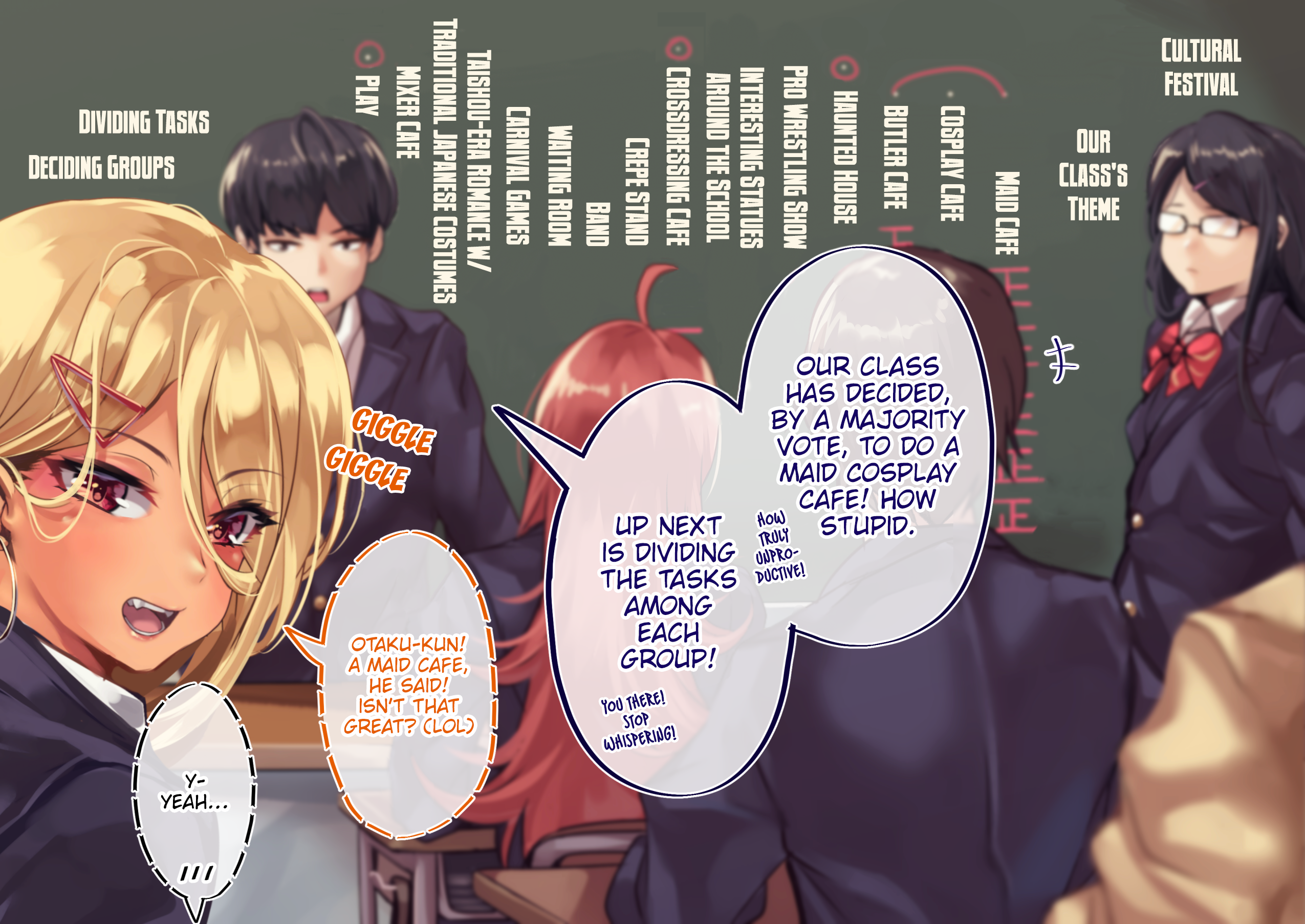 The Story Of An Otaku And A Gyaru Falling In Love Chapter 76: Affection Level: Kinjo 49% - Picture 2