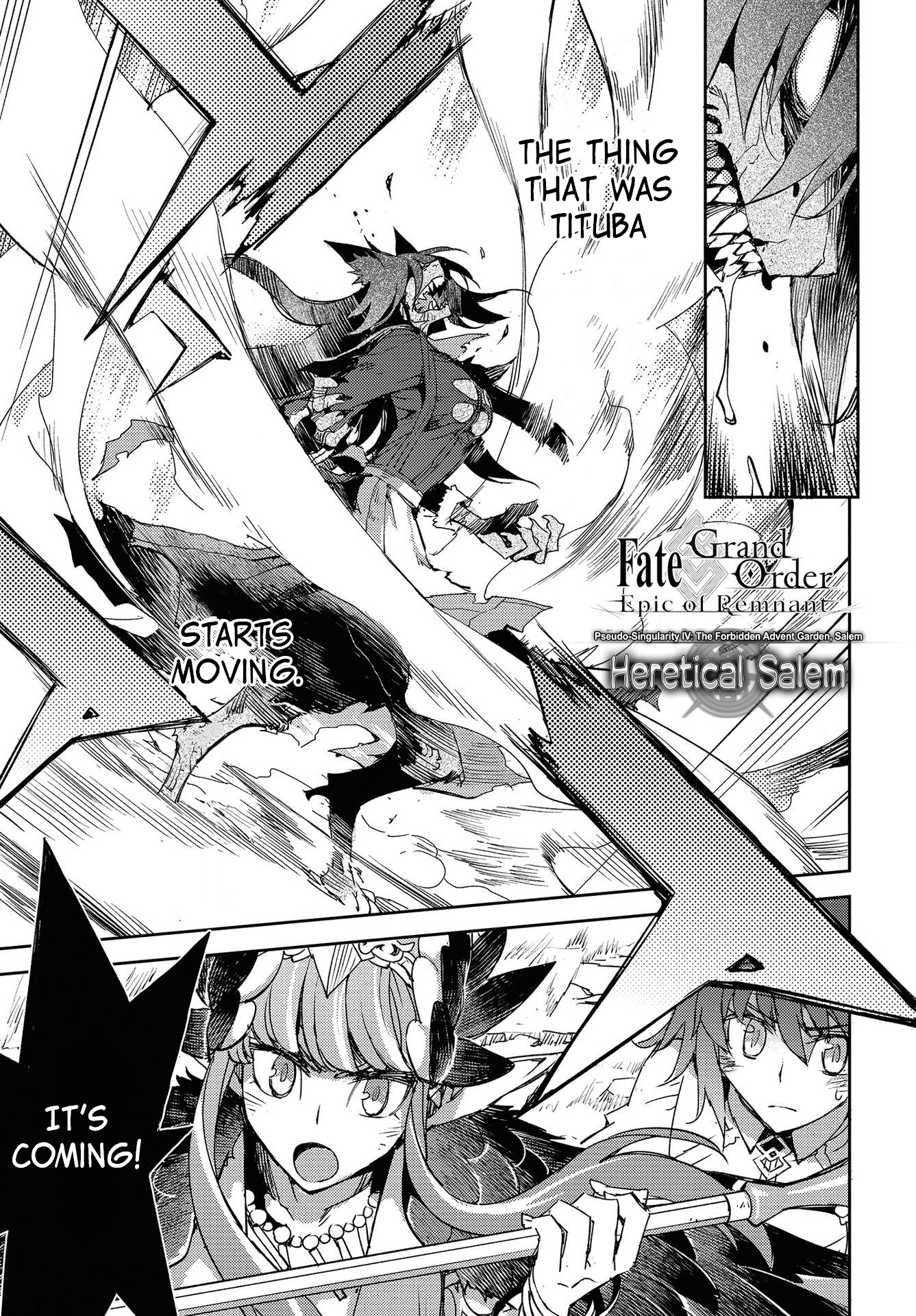 Fate/grand Order: Epic Of Remnant: Pseudo-Singularity Iv: The Forbidden Advent Garden, Salem - Heretical Salem Chapter 18: The First Knot - 8 - Picture 1