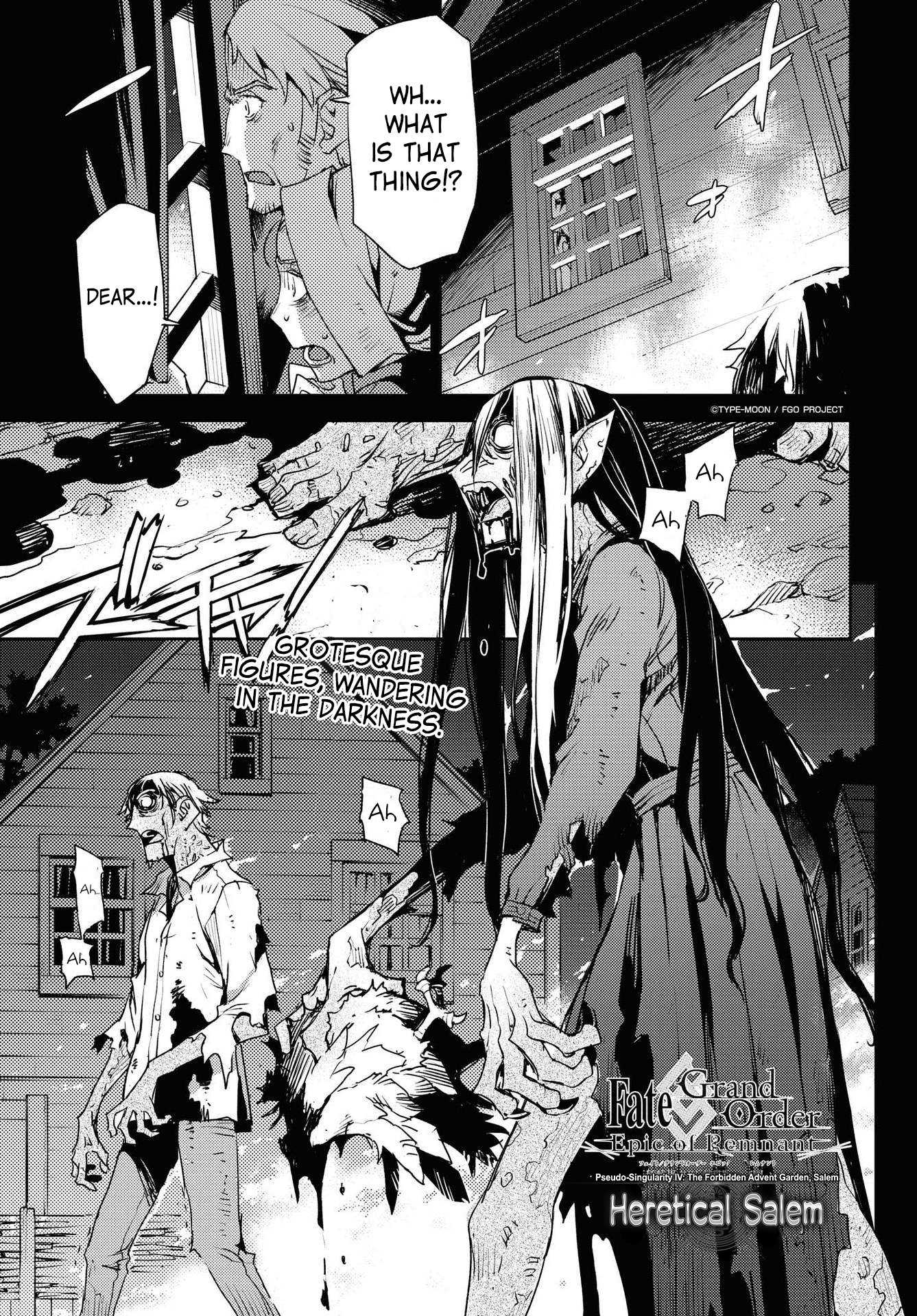 Fate/grand Order: Epic Of Remnant: Pseudo-Singularity Iv: The Forbidden Advent Garden, Salem - Heretical Salem - Page 1