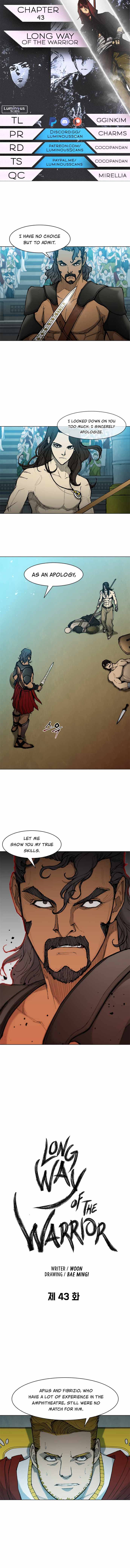 The Long Way Of The Warrior - Page 1