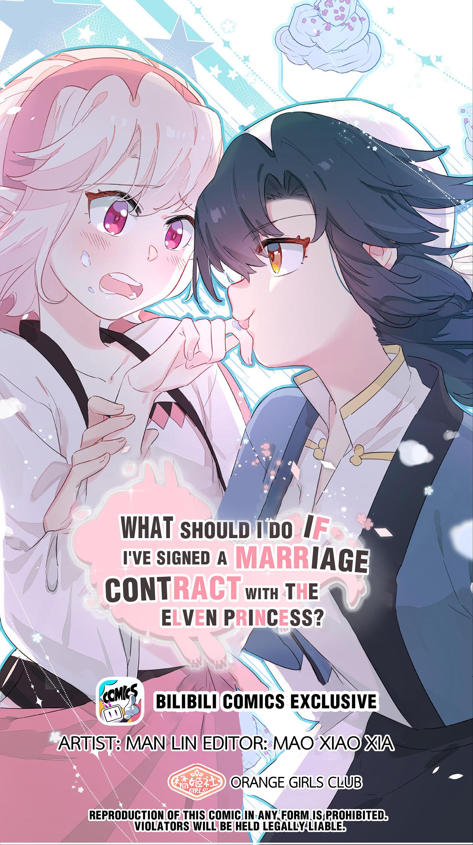 What Should I Do If I've Signed A Marriage Contract With The Elven Princess Chapter 48.1: Shocking! The Beautiful Girl Has Grown A... - Picture 1