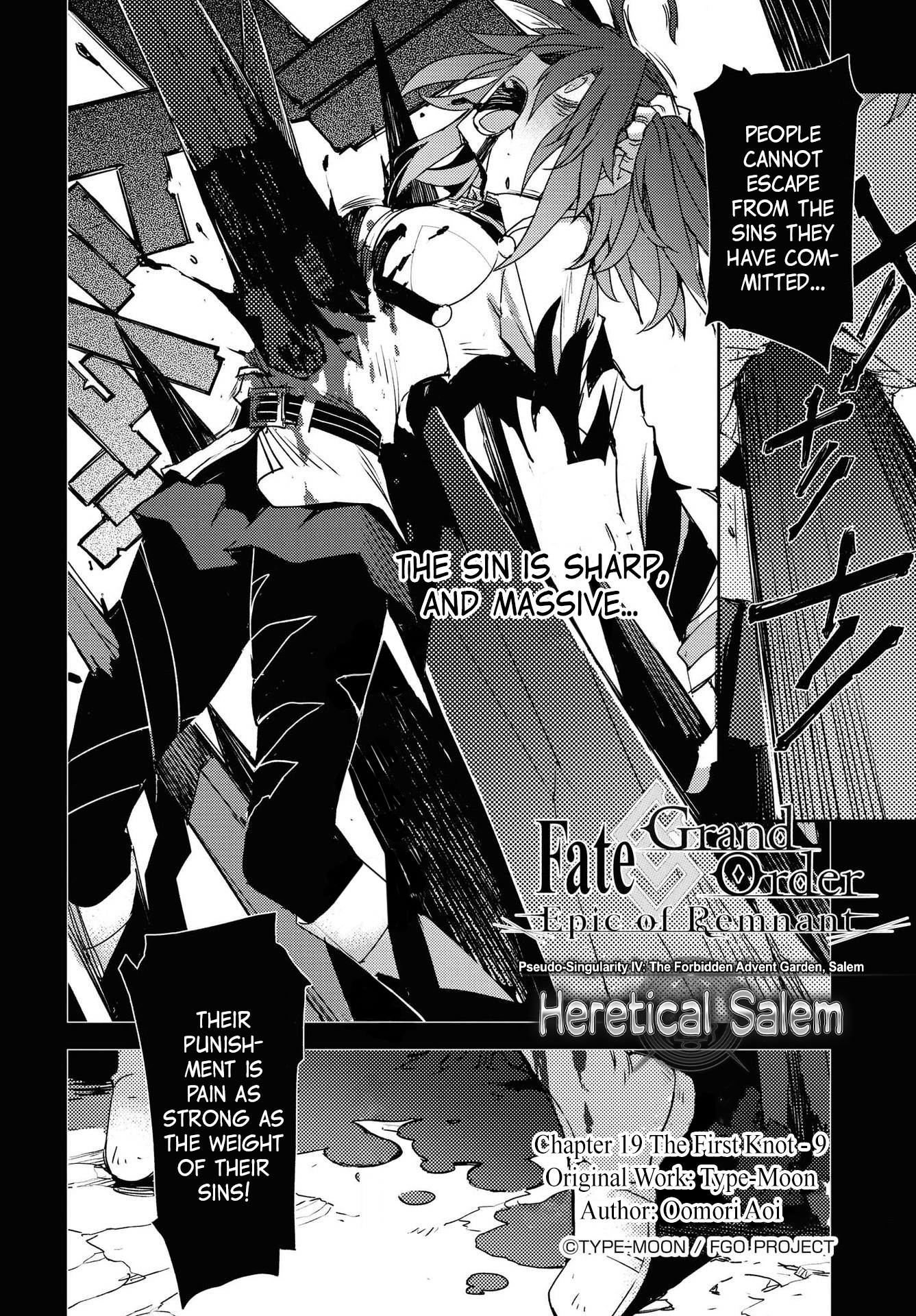 Fate/grand Order: Epic Of Remnant: Pseudo-Singularity Iv: The Forbidden Advent Garden, Salem - Heretical Salem Chapter 19: The First Knot - 9 - Picture 2