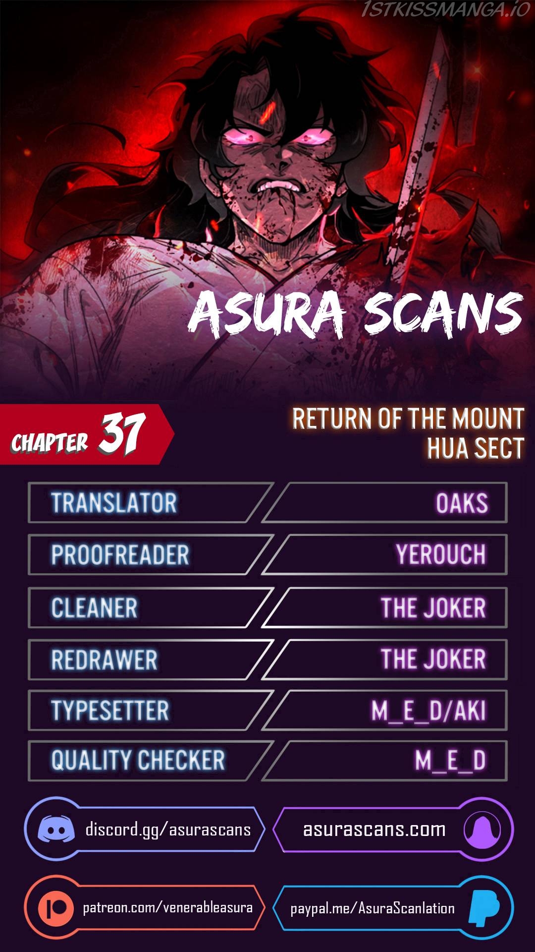 Return Of The Mount Hua Sect Chapter 37 - Picture 1