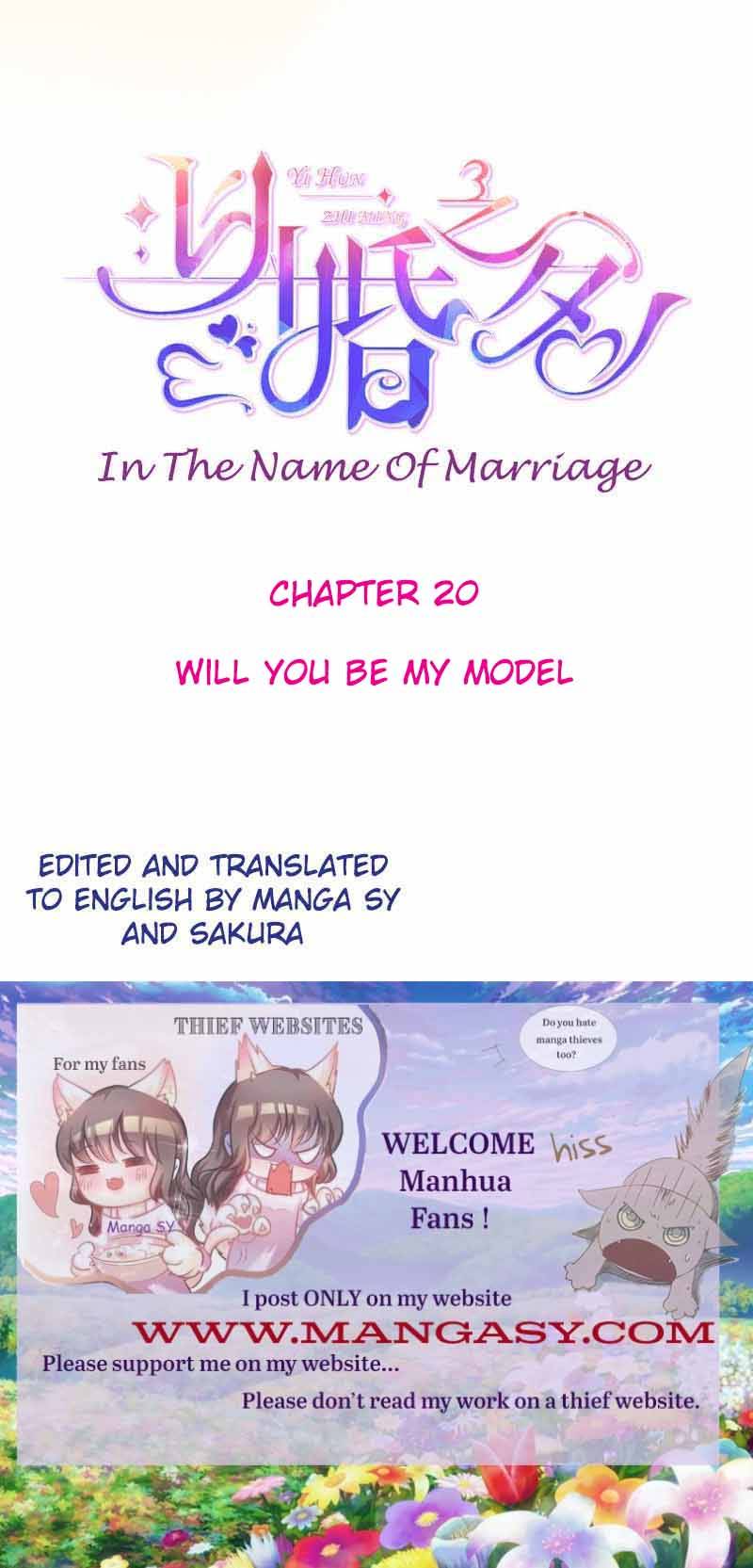 In The Name Of Marriage Chapter 20 - Picture 1
