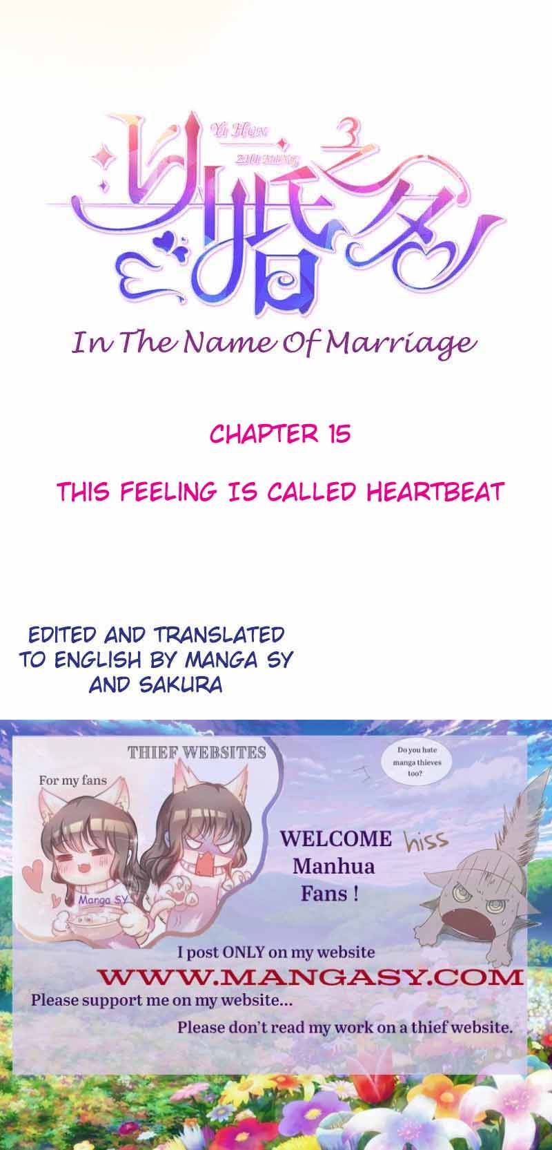 In The Name Of Marriage Chapter 15 - Picture 2