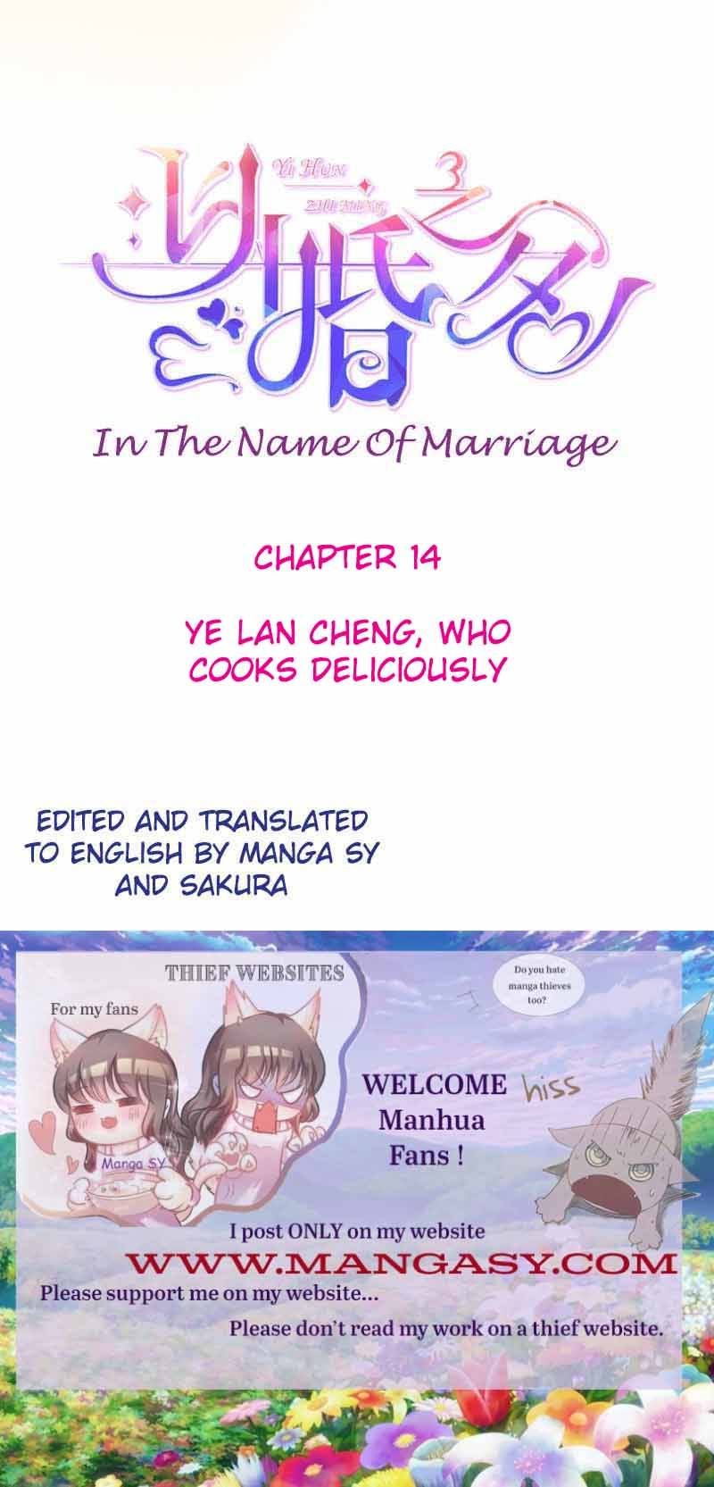 In The Name Of Marriage Chapter 14 - Picture 2