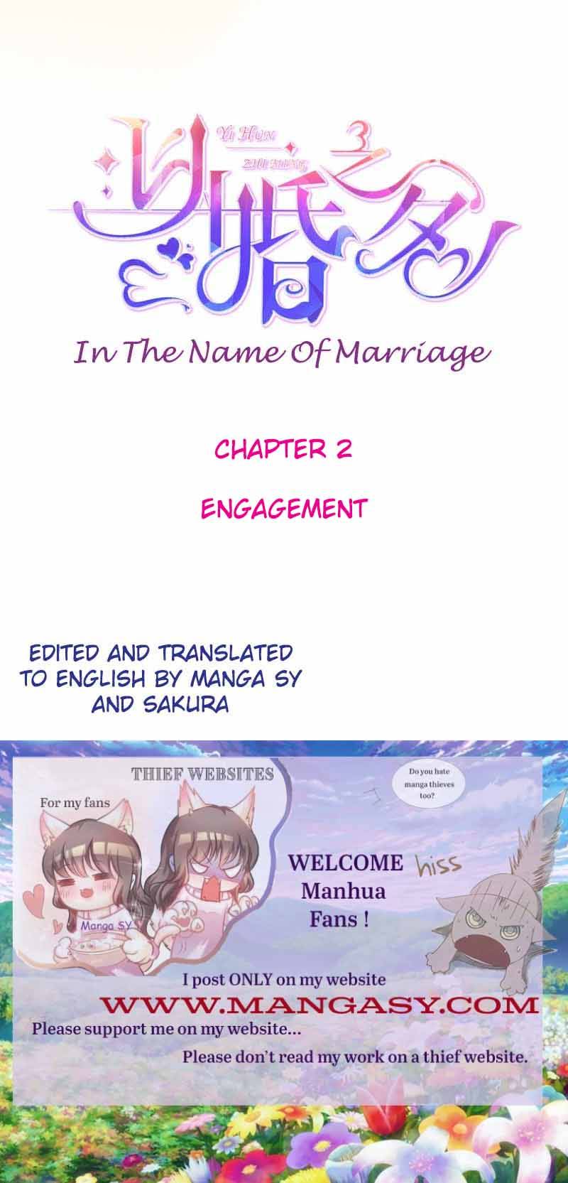 In The Name Of Marriage Chapter 2 - Picture 1