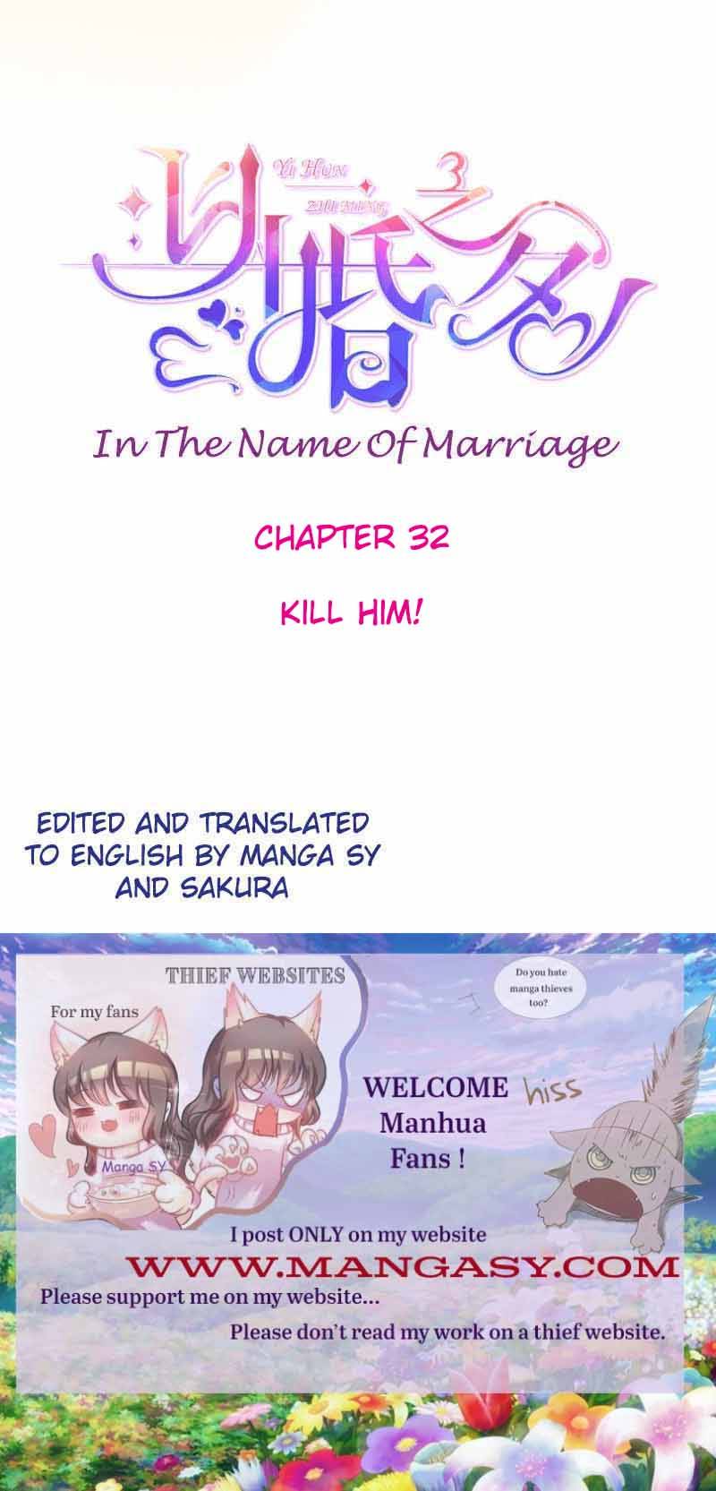 In The Name Of Marriage Chapter 32 - Picture 1