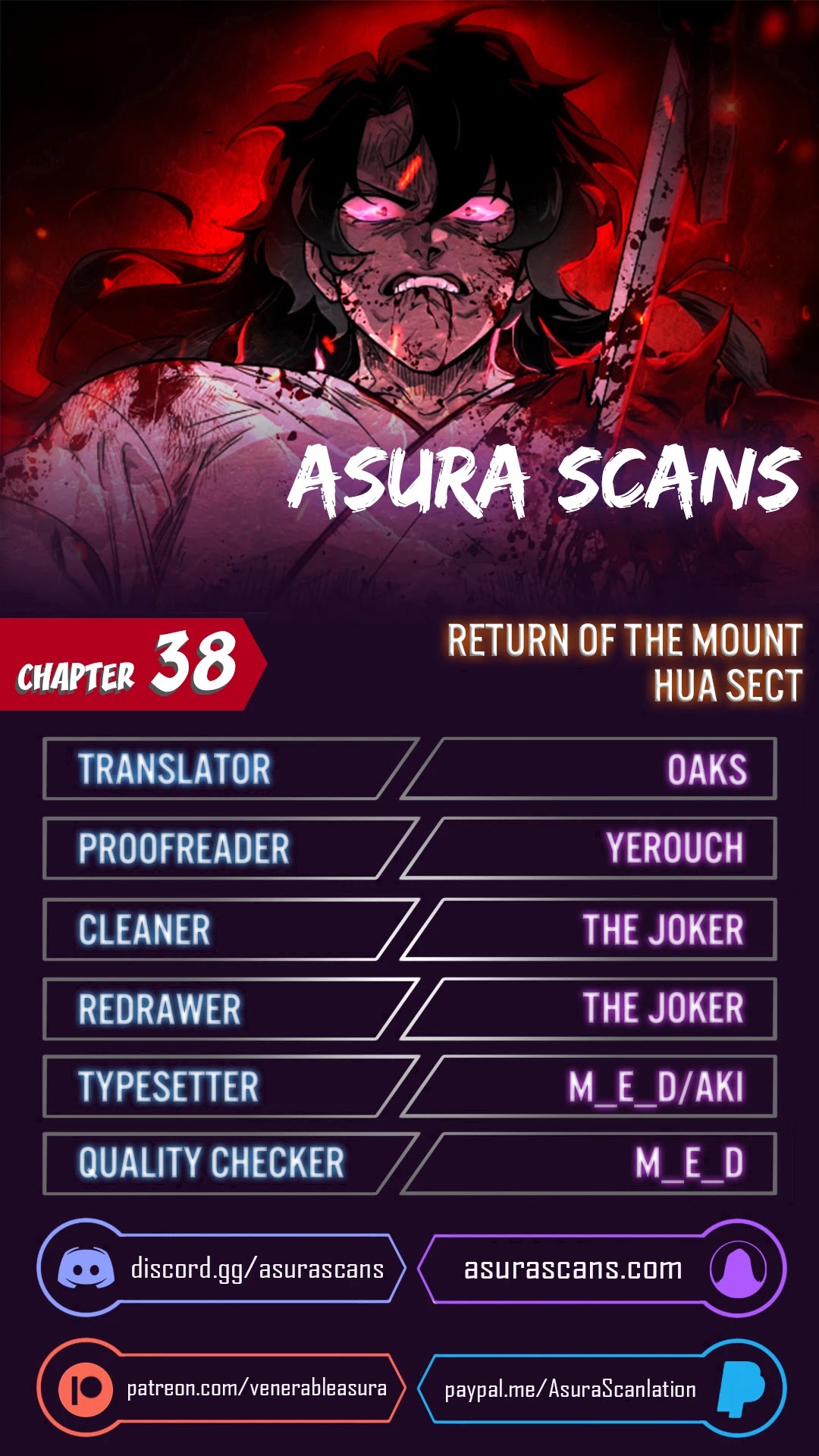 Return Of The Mount Hua Sect Chapter 38 - Picture 1