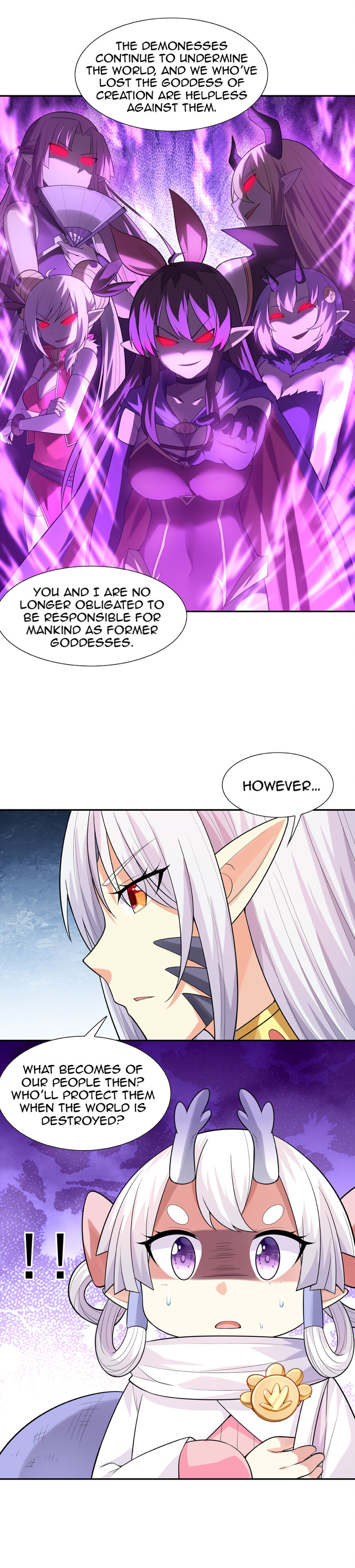 My Harem Is Entirely Female Demon Villains Chapter 19 - Picture 3