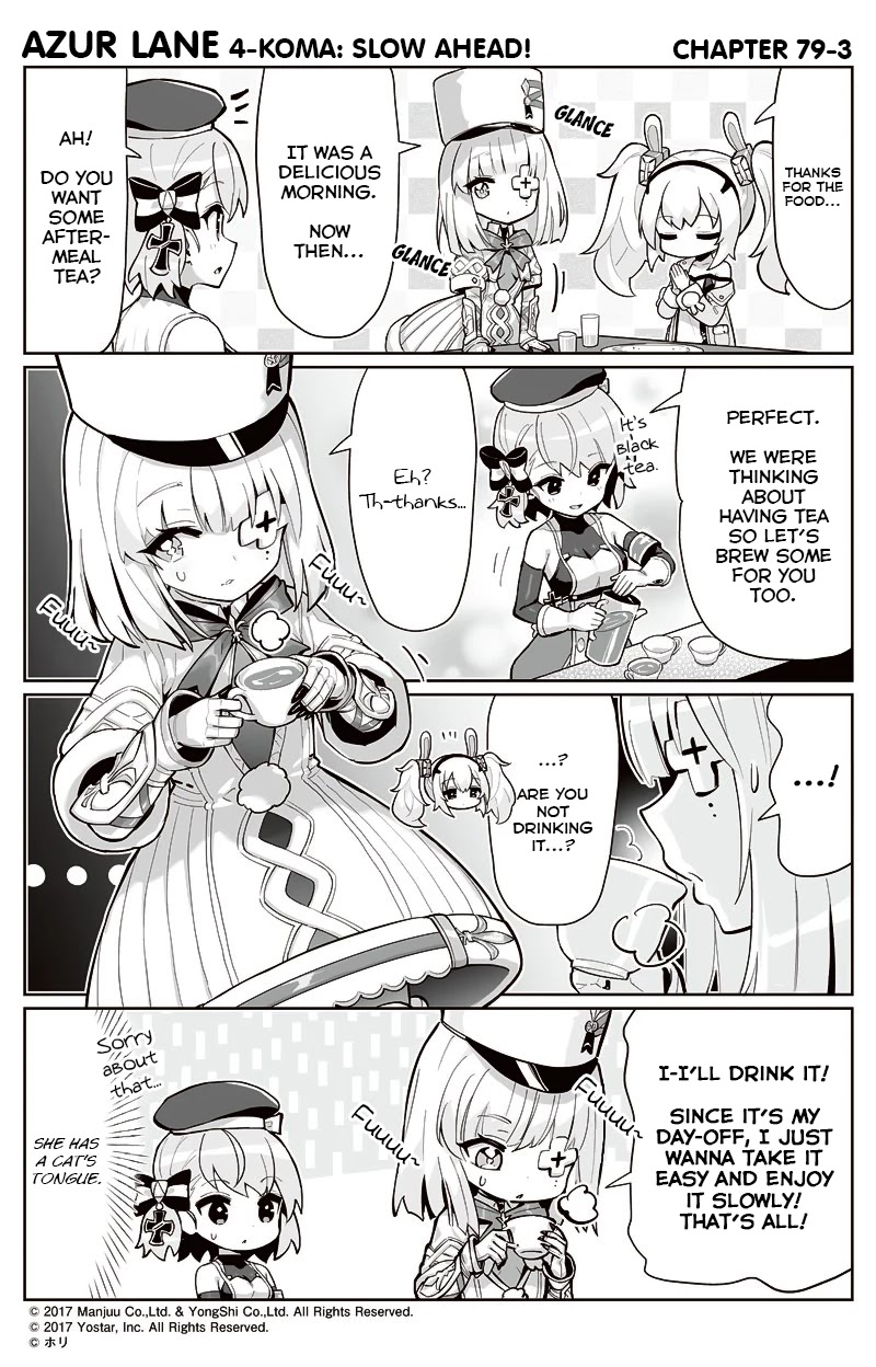 Azur Lane 4-Koma: Slow Ahead Chapter 79 - Picture 3