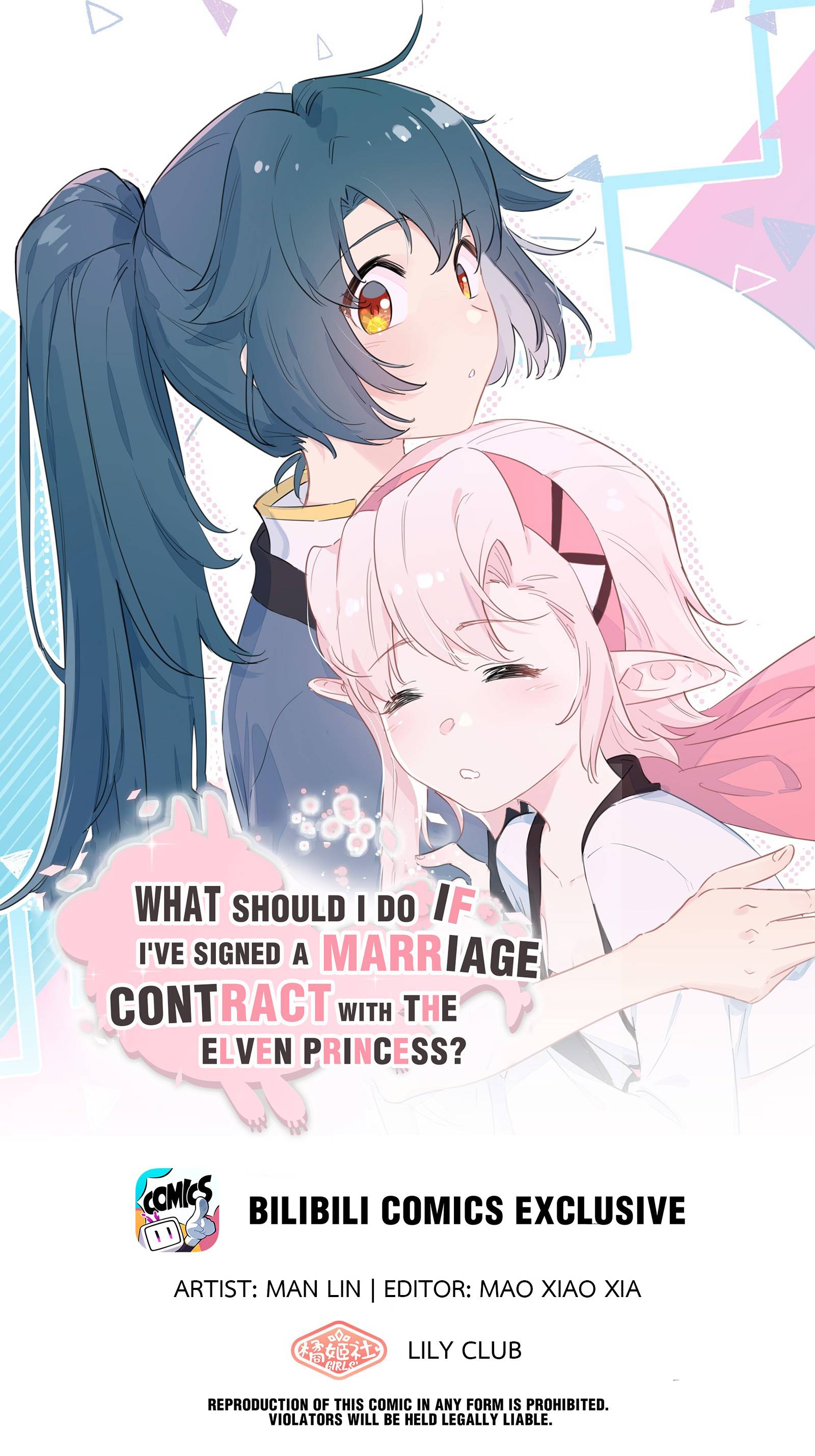 What Should I Do If I’Ve Signed A Marriage Contract With The Elven Princess Chapter 74 - Picture 1