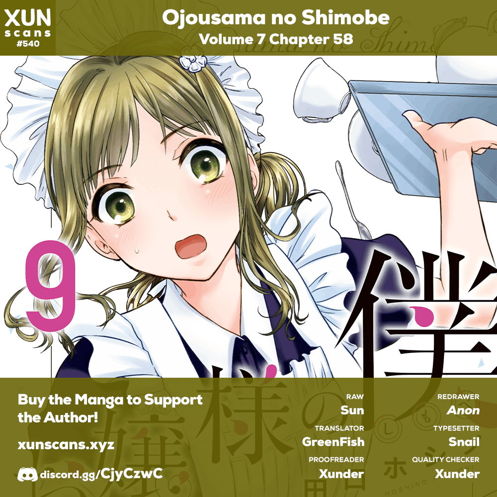 Ojousama No Shimobe Chapter 58: Independence - Picture 1