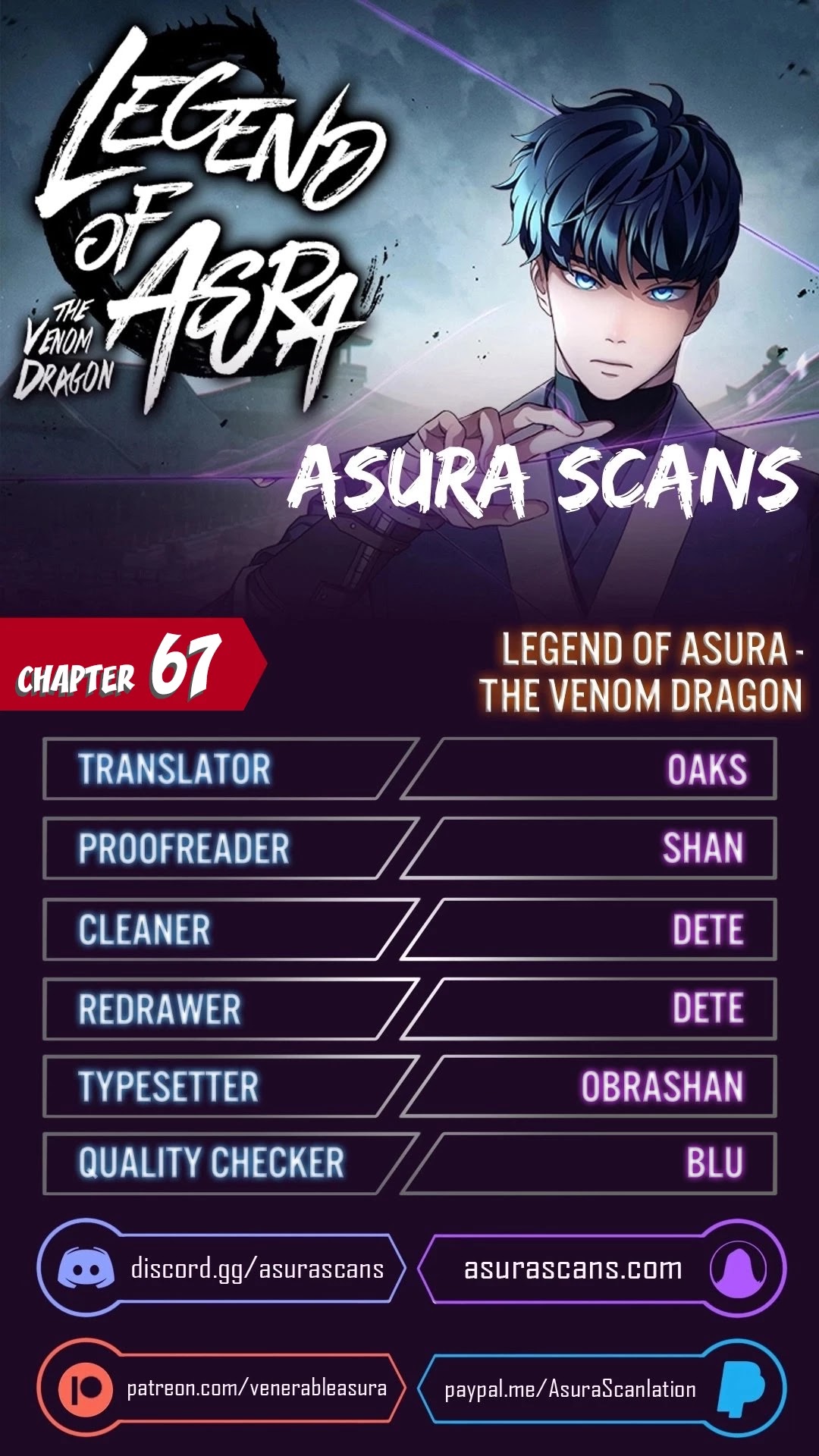 Poison Dragon: The Legend Of An Asura Chapter 67 - Picture 1