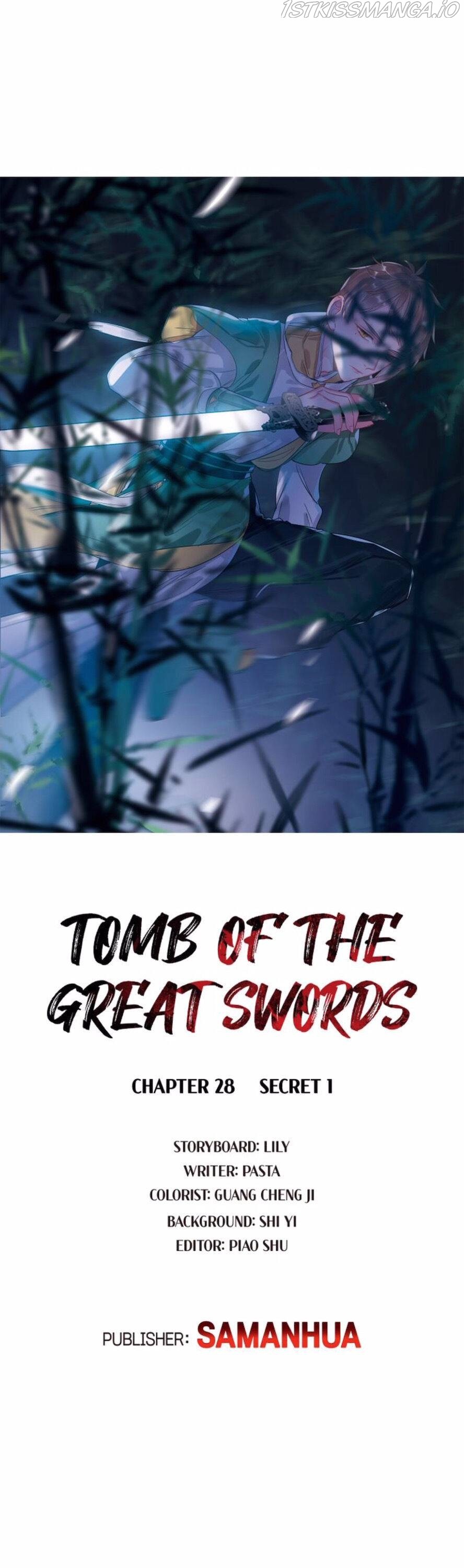 The Tomb Of Famed Swords Chapter 28 - Picture 1
