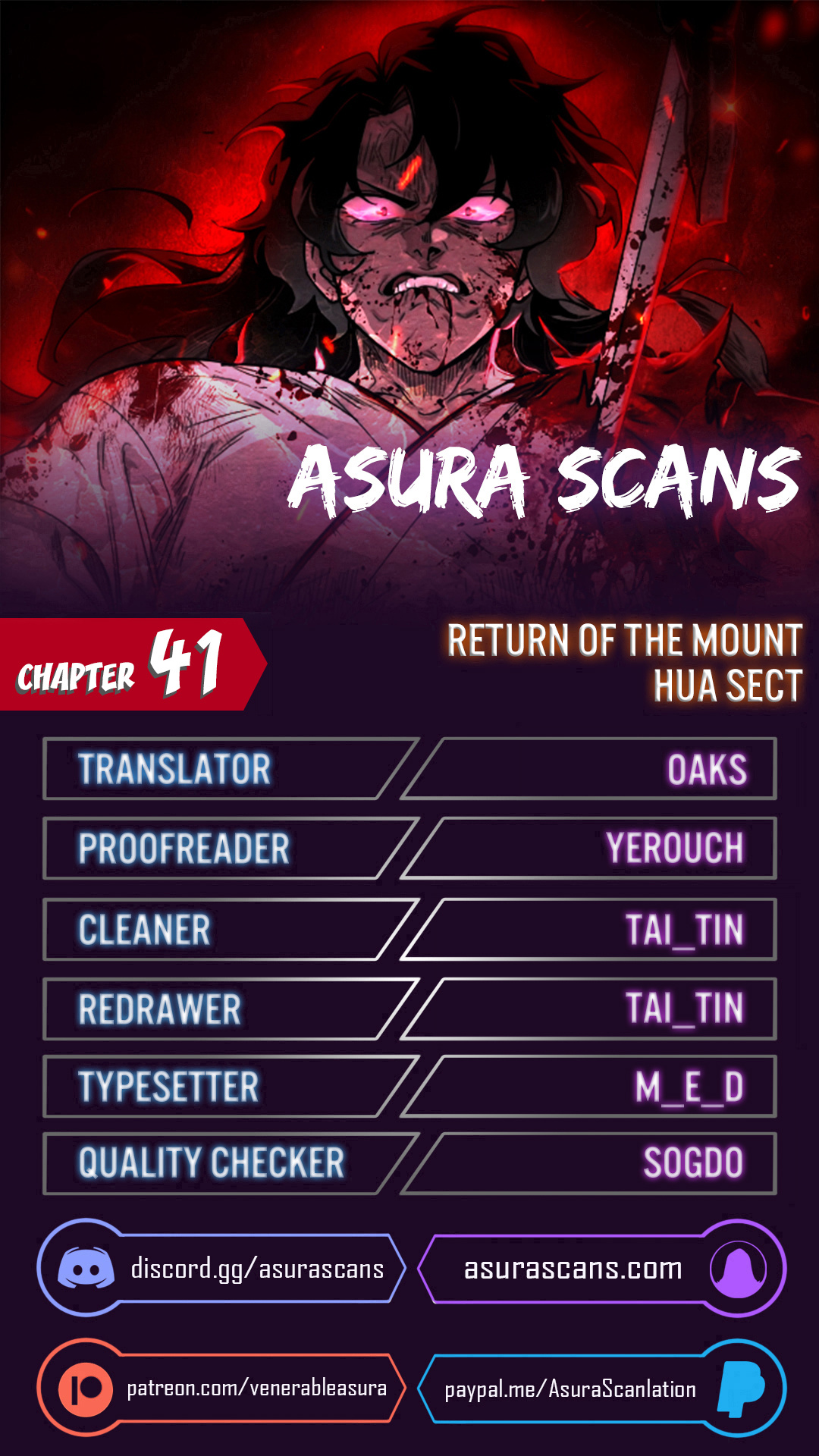 Return Of The Mount Hua Sect Chapter 41 - Picture 1
