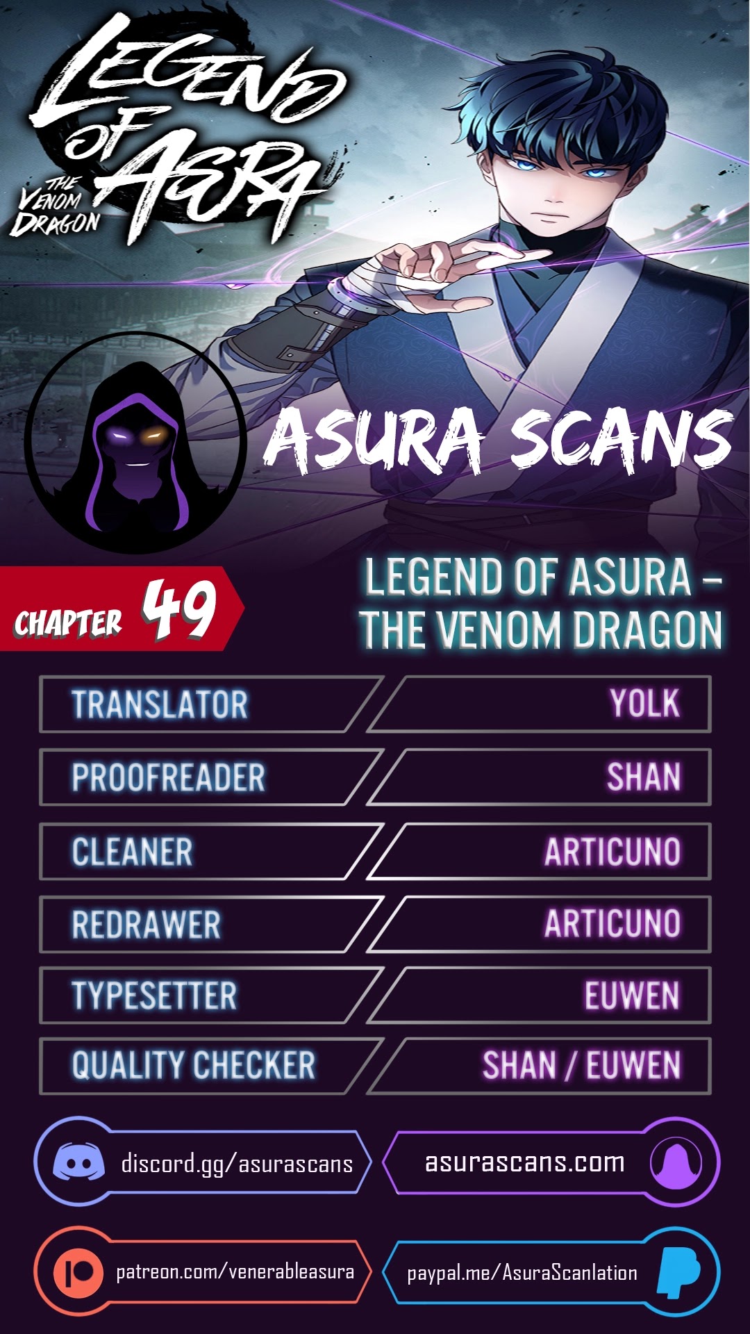 Poison Dragon: The Legend Of An Asura Chapter 49 - Picture 1